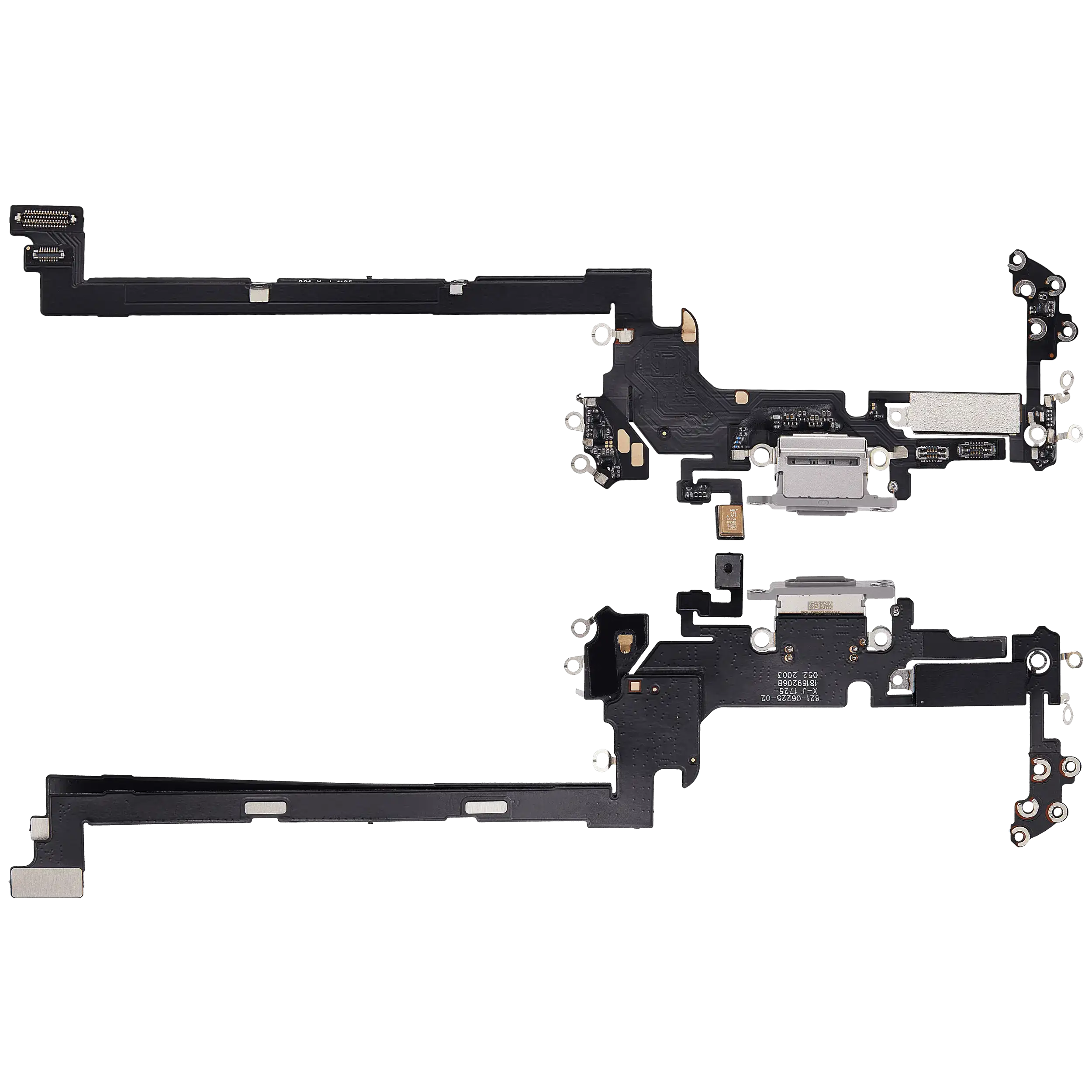 Charging Port Flex Cable For iPhone 17 Pro (Aftermarket Plus) (US Version) (Silver) - Image 8