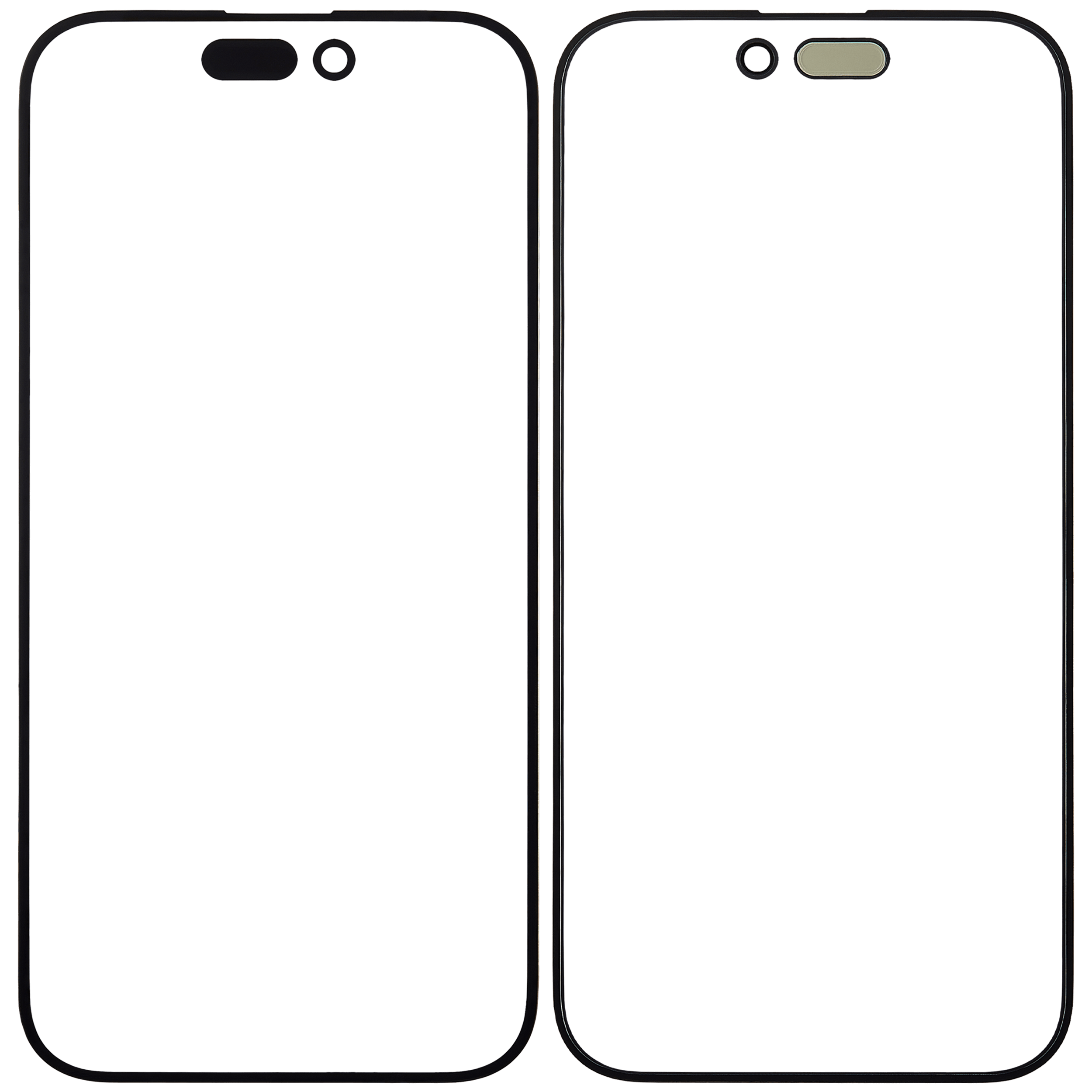 2 in 1 (Glass + OCA Pre-Installed) For iPhone 15 Pro (OCA Master) (2 Pack)