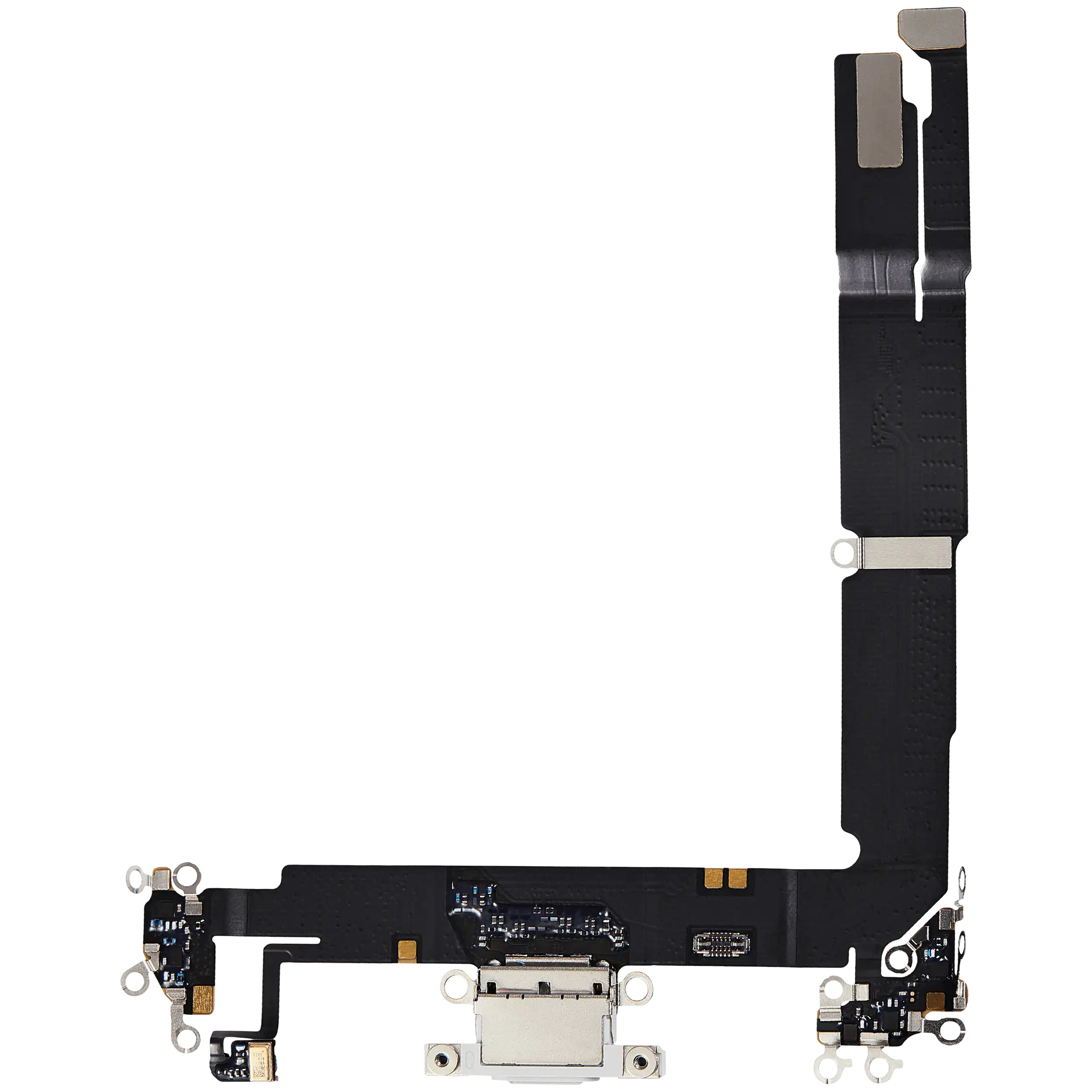 Charging Port Flex Cable For iPhone 16 Plus (Premium) (White) - Image 7