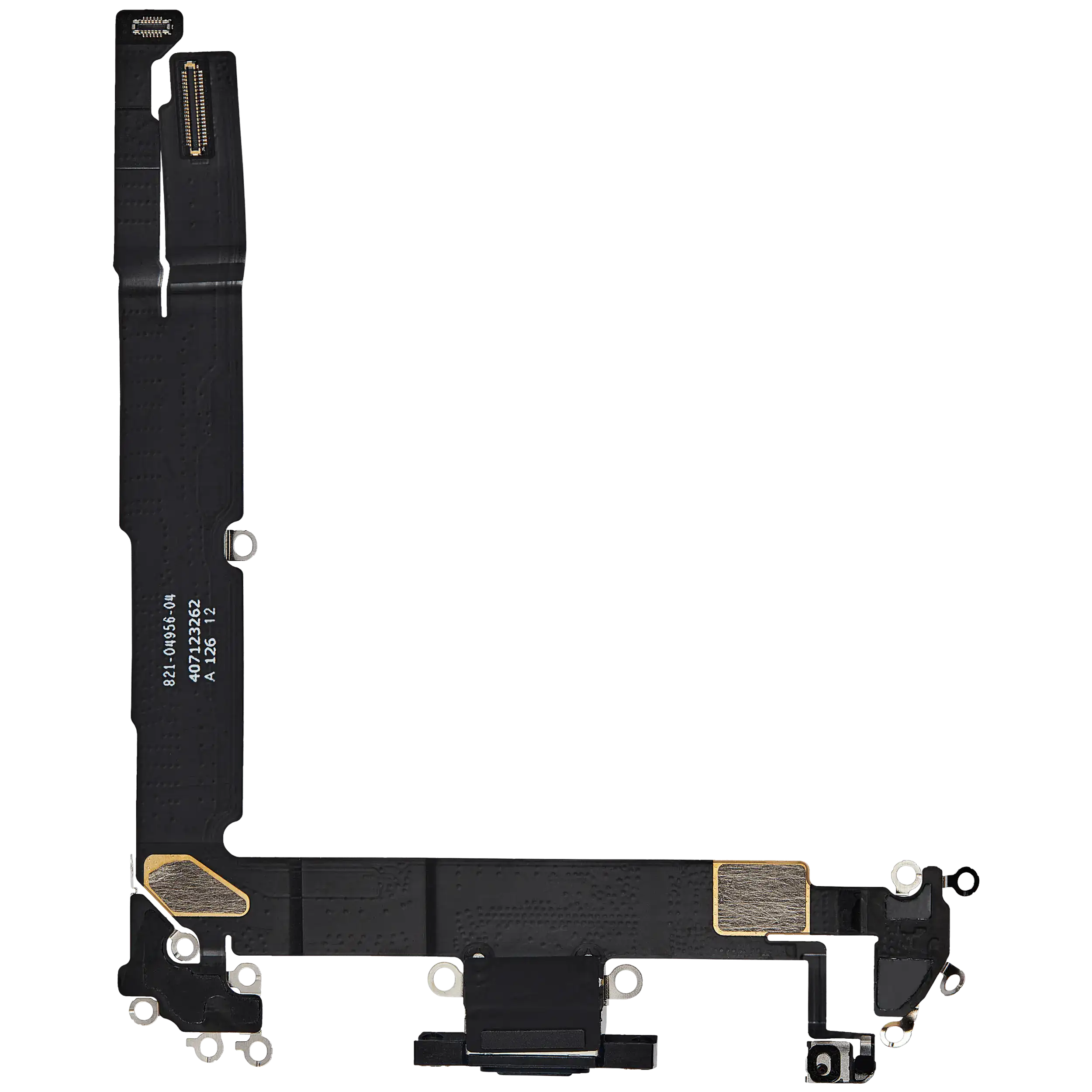 Charging Port Flex Cable For iPhone 16 Plus (Premium) (Black) - Image 8