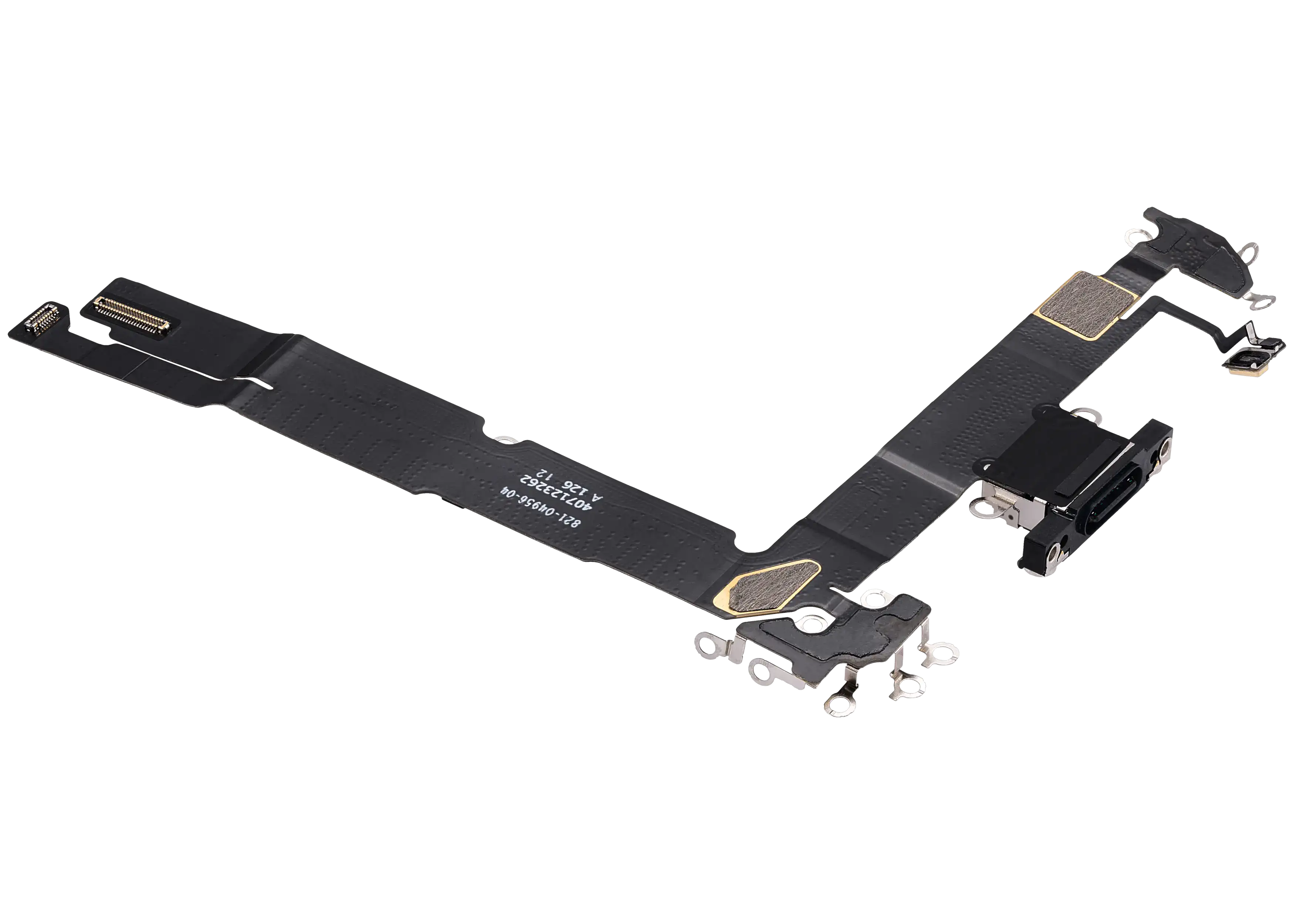 Charging Port Flex Cable For iPhone 16 Plus (Premium) (Black) - Image 10