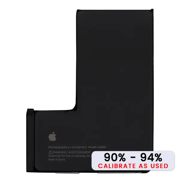 Replacement Battery for iPhone 14 Pro (Used OEM Pull: Grade C / SOH 90% to 94%)
