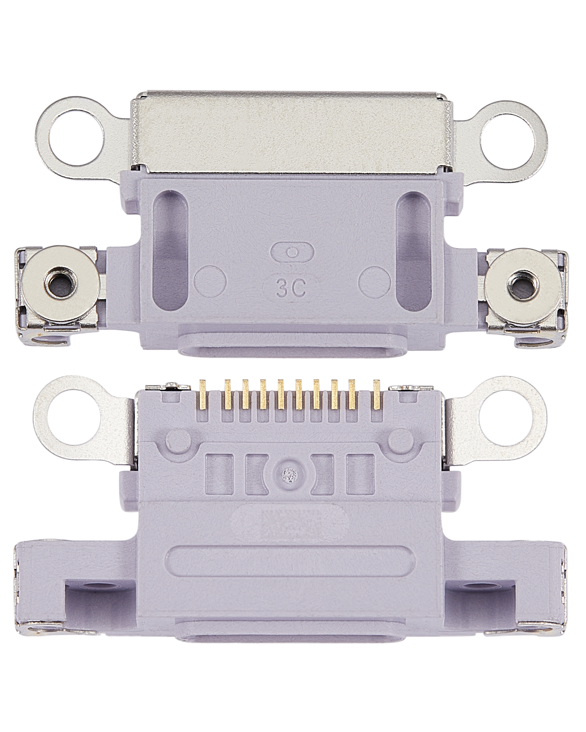 Charging Port Only For iPhone 14 / 14 Plus (Purple) (10 Pack) - Image 11