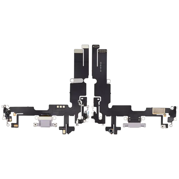 Charging Port Flex Cable For iPhone 14 Plus (Aftermarket Plus) (Purple)