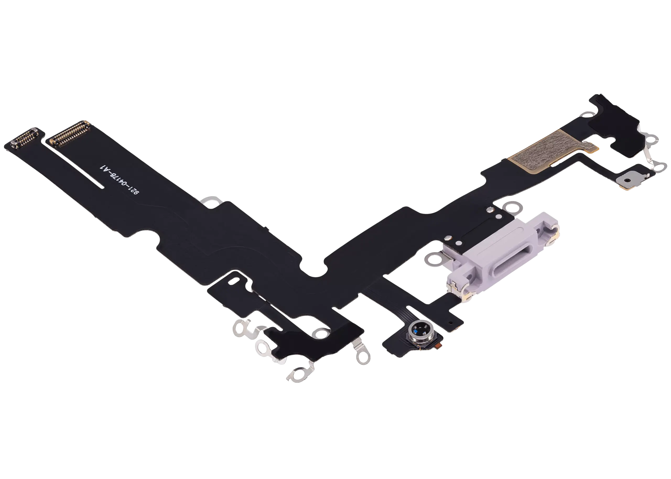 Charging Port Flex Cable For iPhone 14 Plus (Aftermarket Plus) (Purple) - Image 19