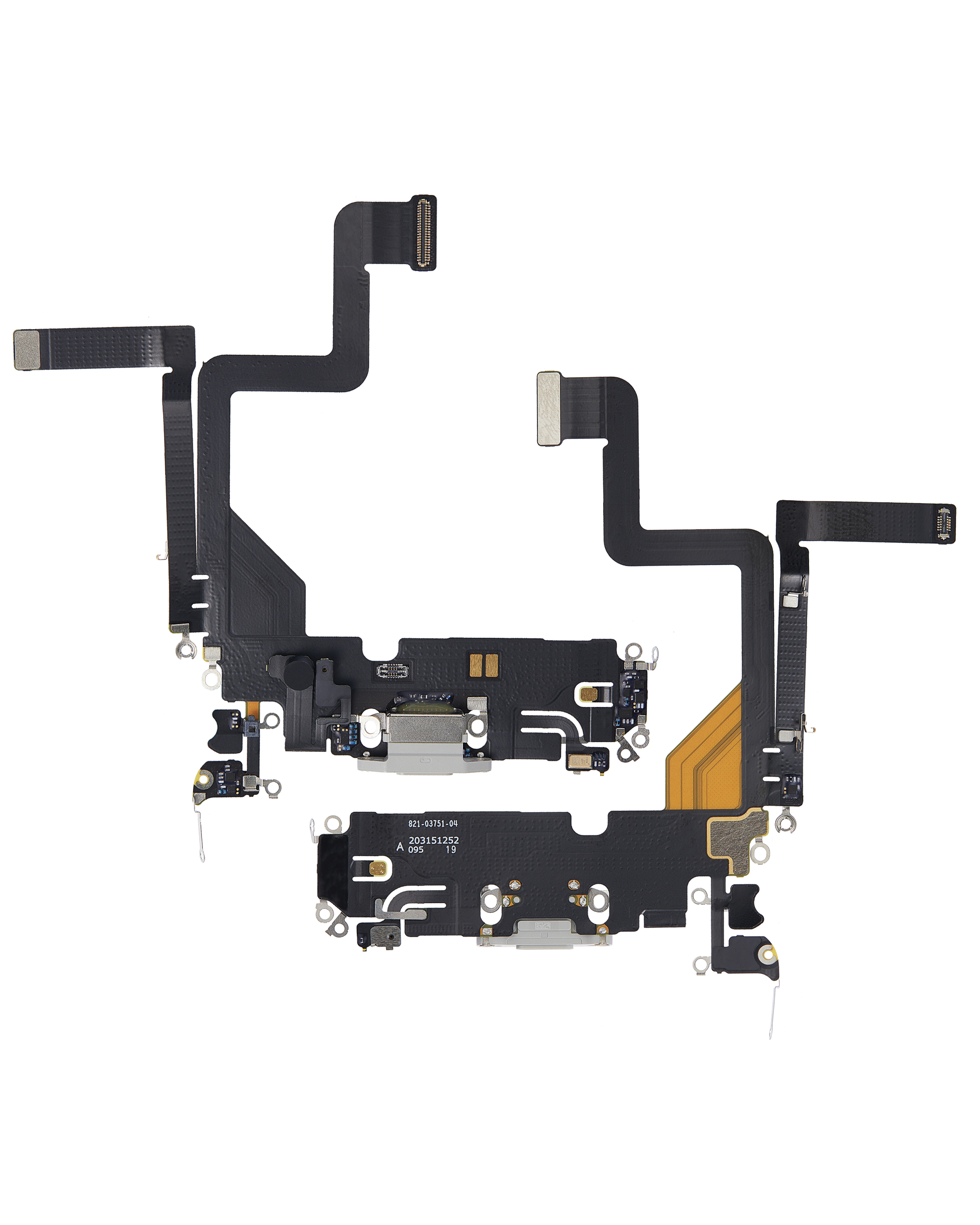Charging Port Flex Cable For iPhone 14 Pro (Premium) (Silver) - Image 16