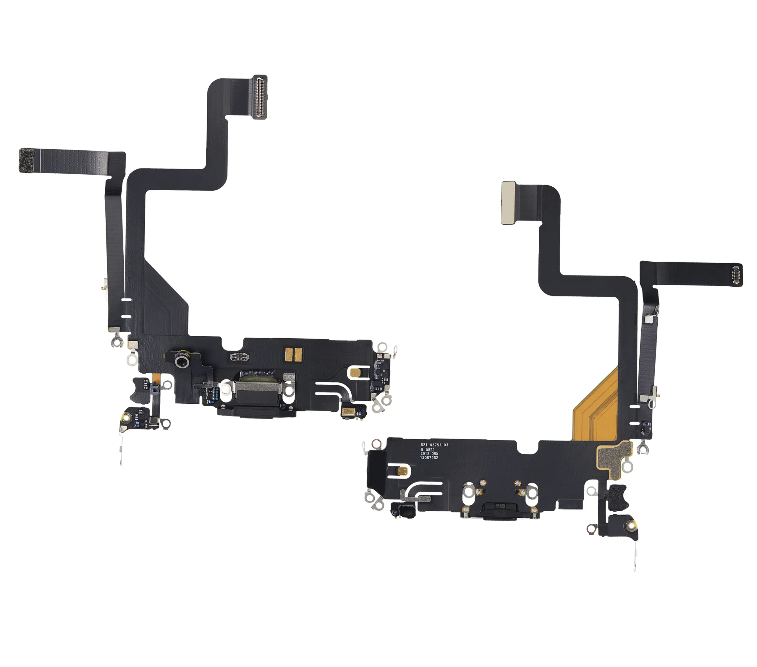 Charging Port Flex Cable For iPhone 14 Pro (Premium) (Space Black) - Image 6