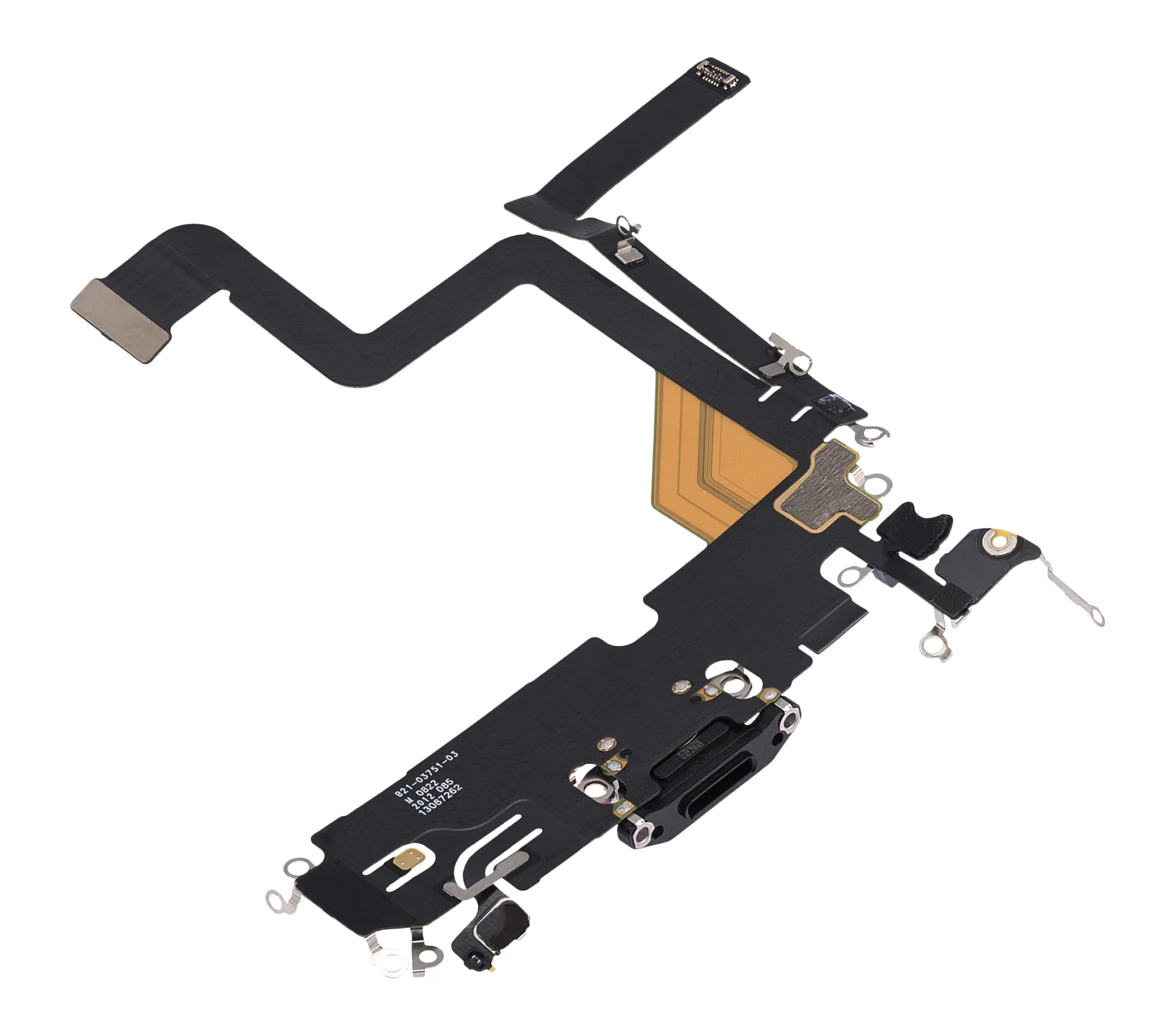 Charging Port Flex Cable For iPhone 14 Pro (Premium) (Space Black) - Image 19