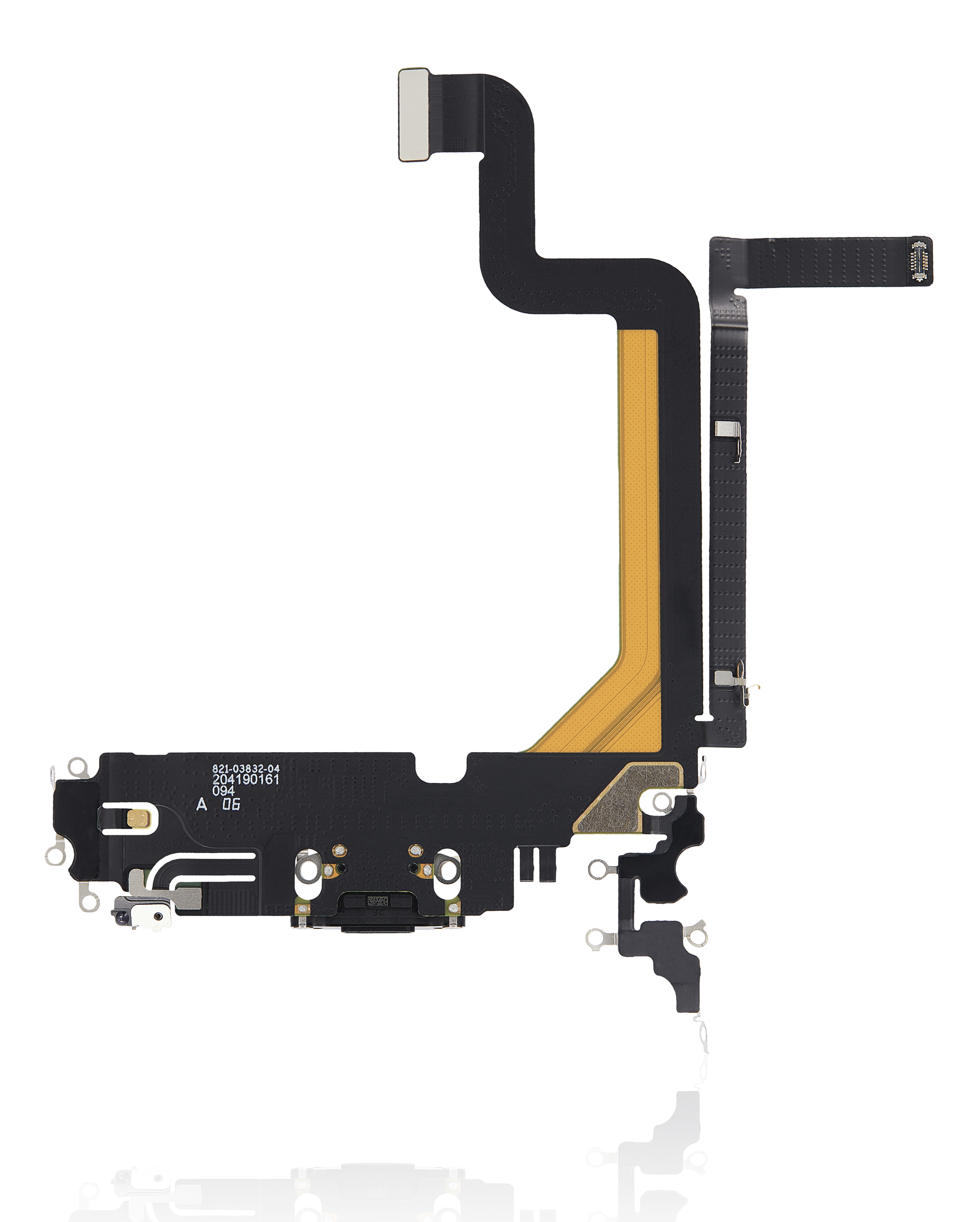 Charging Port Flex Cable For iPhone 14 Pro Max (Premium) (Space Black) - Image 7
