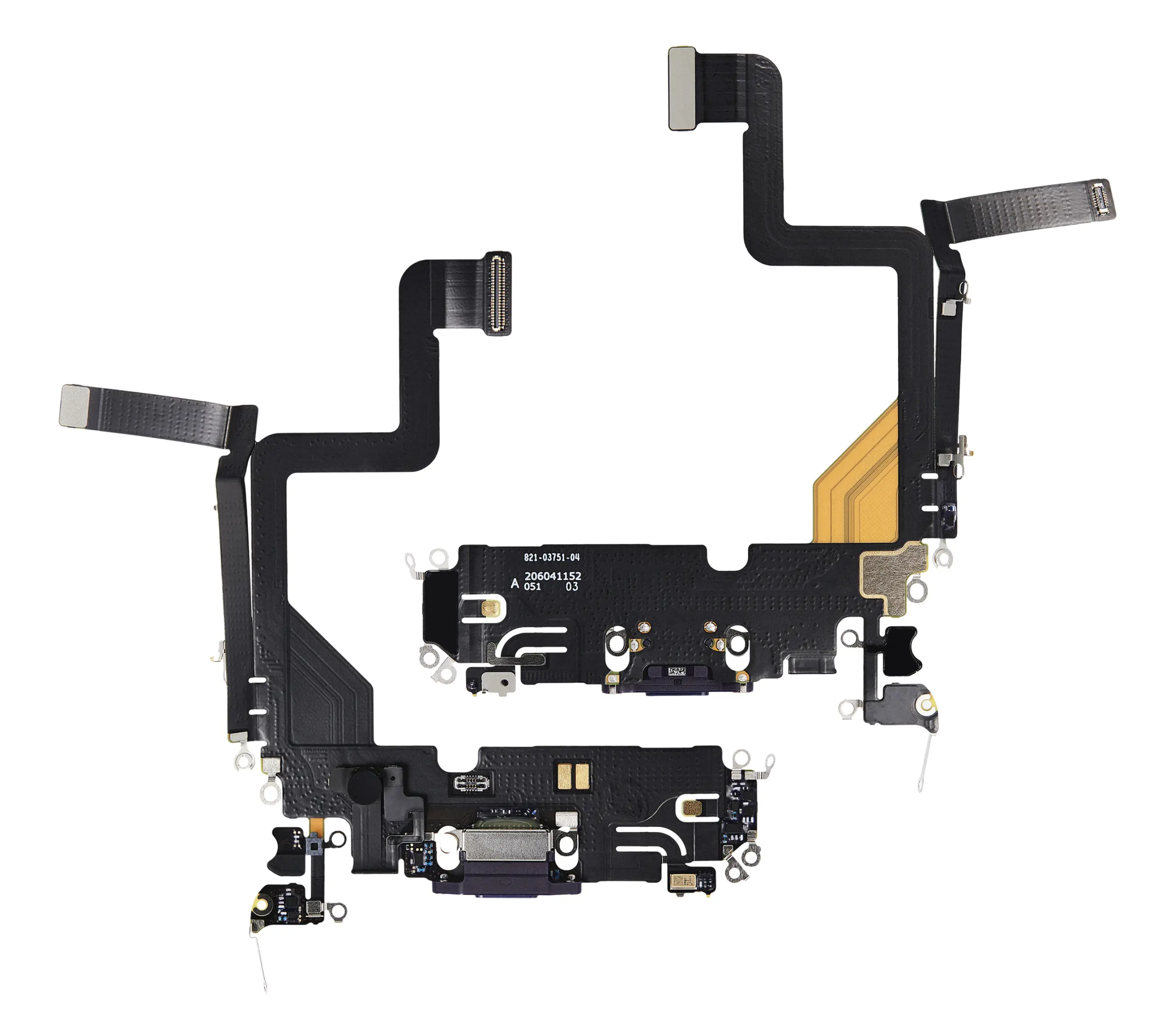 Charging Port Flex Cable For iPhone 14 Pro (Premium) (Deep Purple) - Image 11