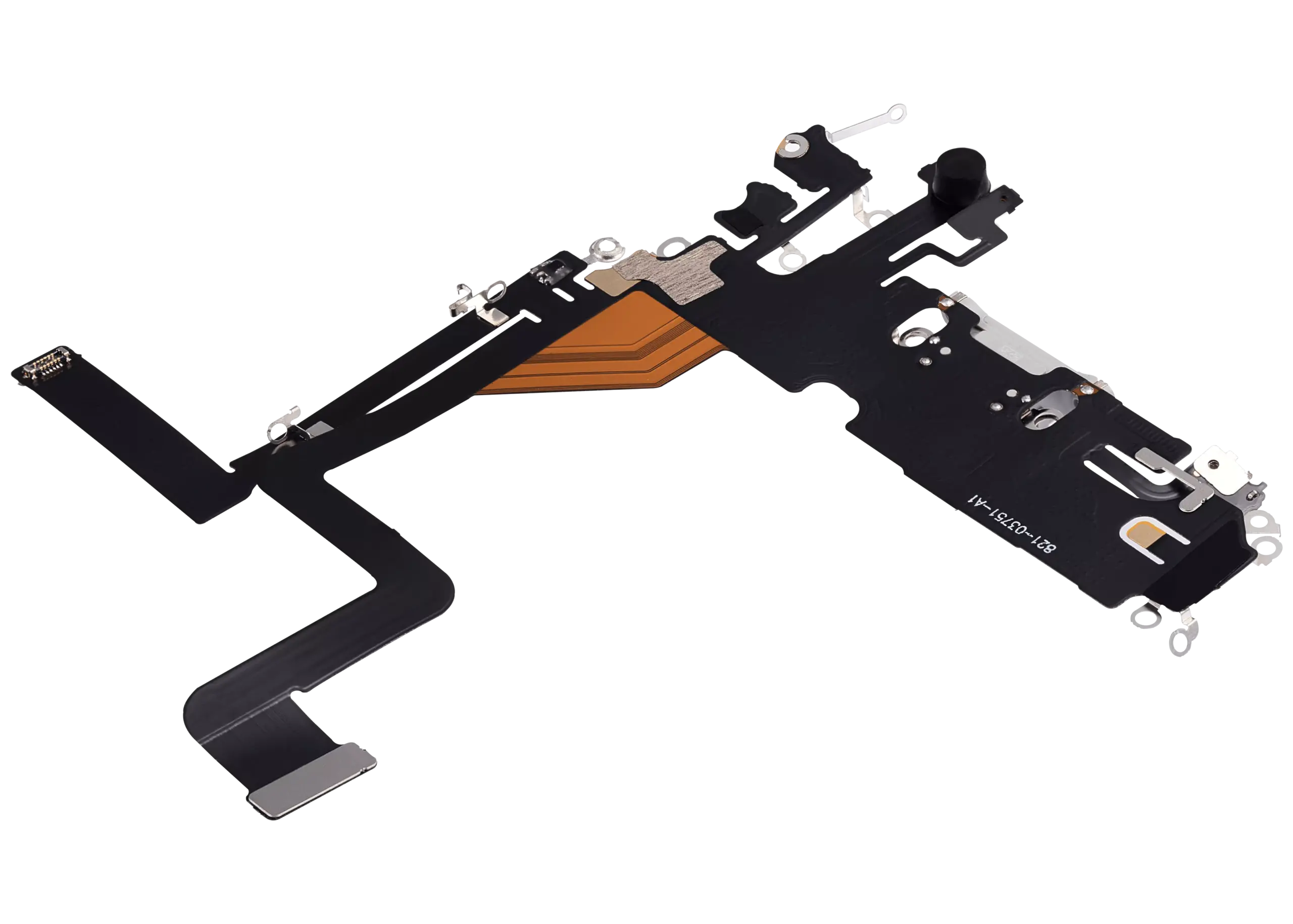 Charging Port Flex Cable For iPhone 14 Pro (Aftermarket Plus) (Silver) - Image 14
