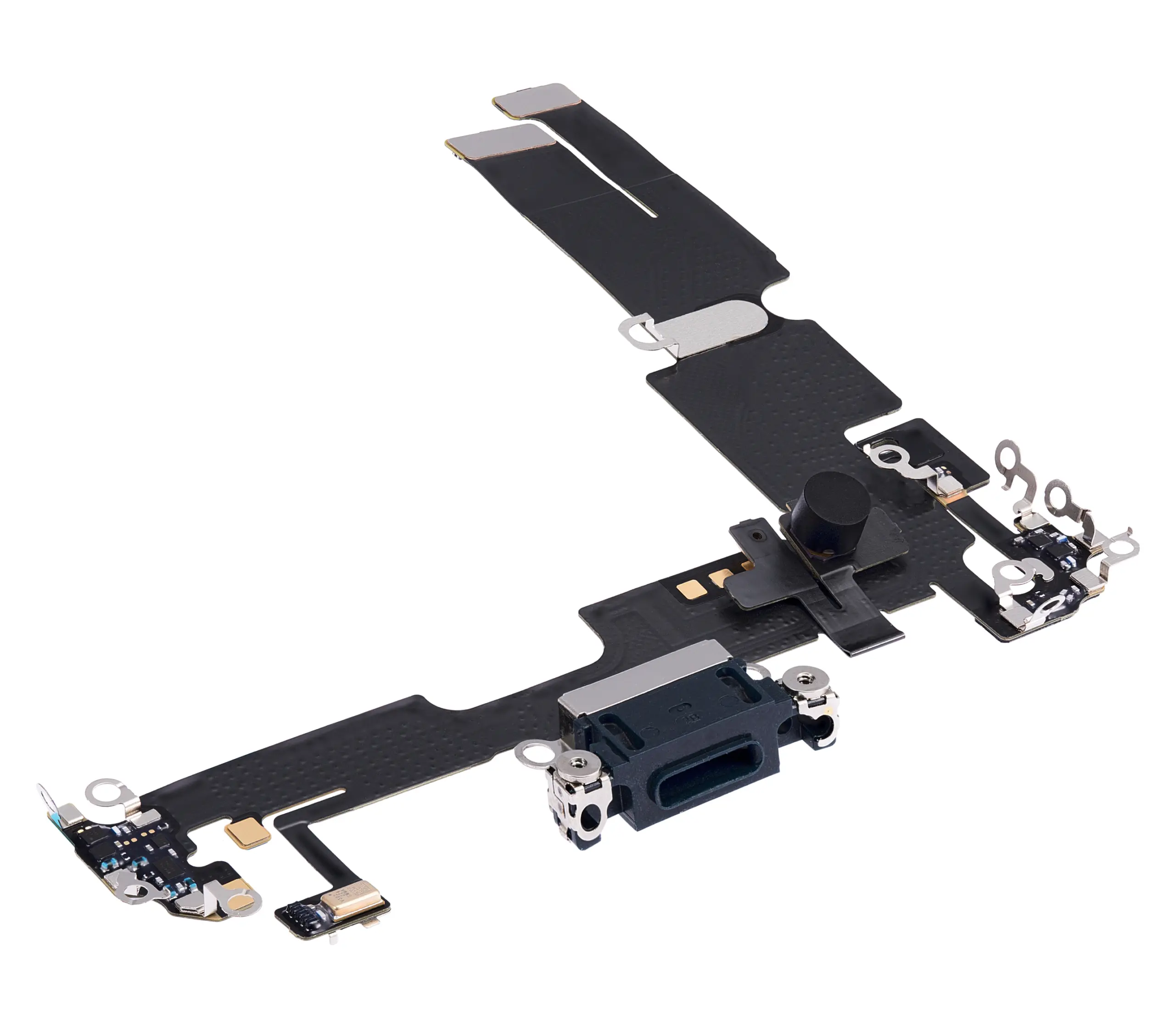 Charging Port Flex Cable For iPhone 14 Plus (Premium) (Midnight) - Image 13
