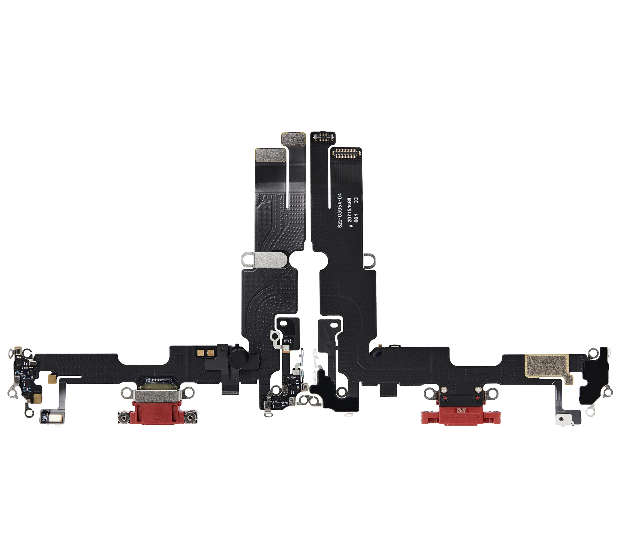 Charging Port Flex Cable For iPhone 14 Plus (Premium) (Red) - Image 11