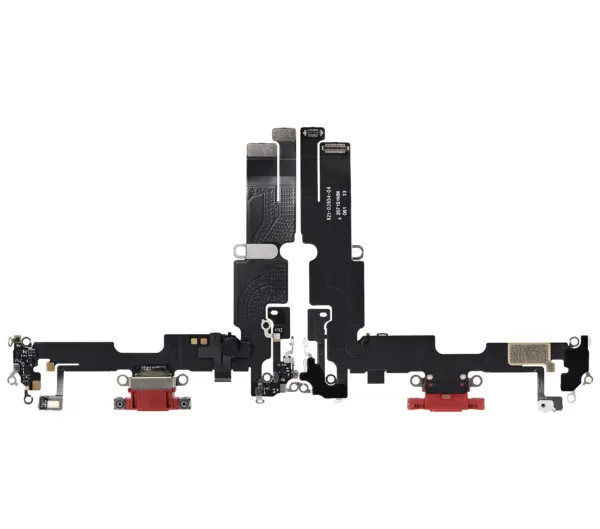 Charging Port Flex Cable For iPhone 14 Plus (Premium) (Red)