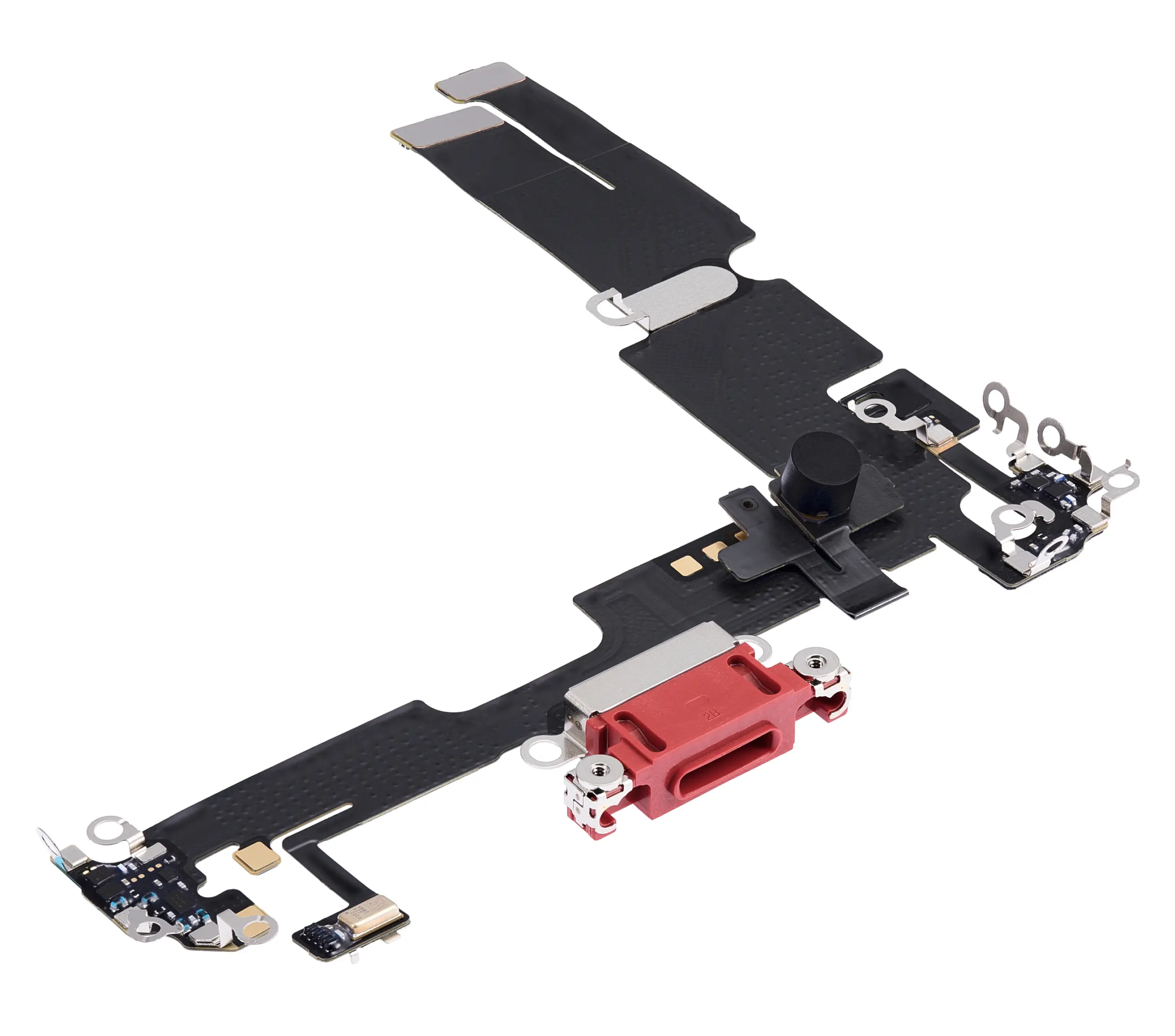 Charging Port Flex Cable For iPhone 14 Plus (Premium) (Red) - Image 8