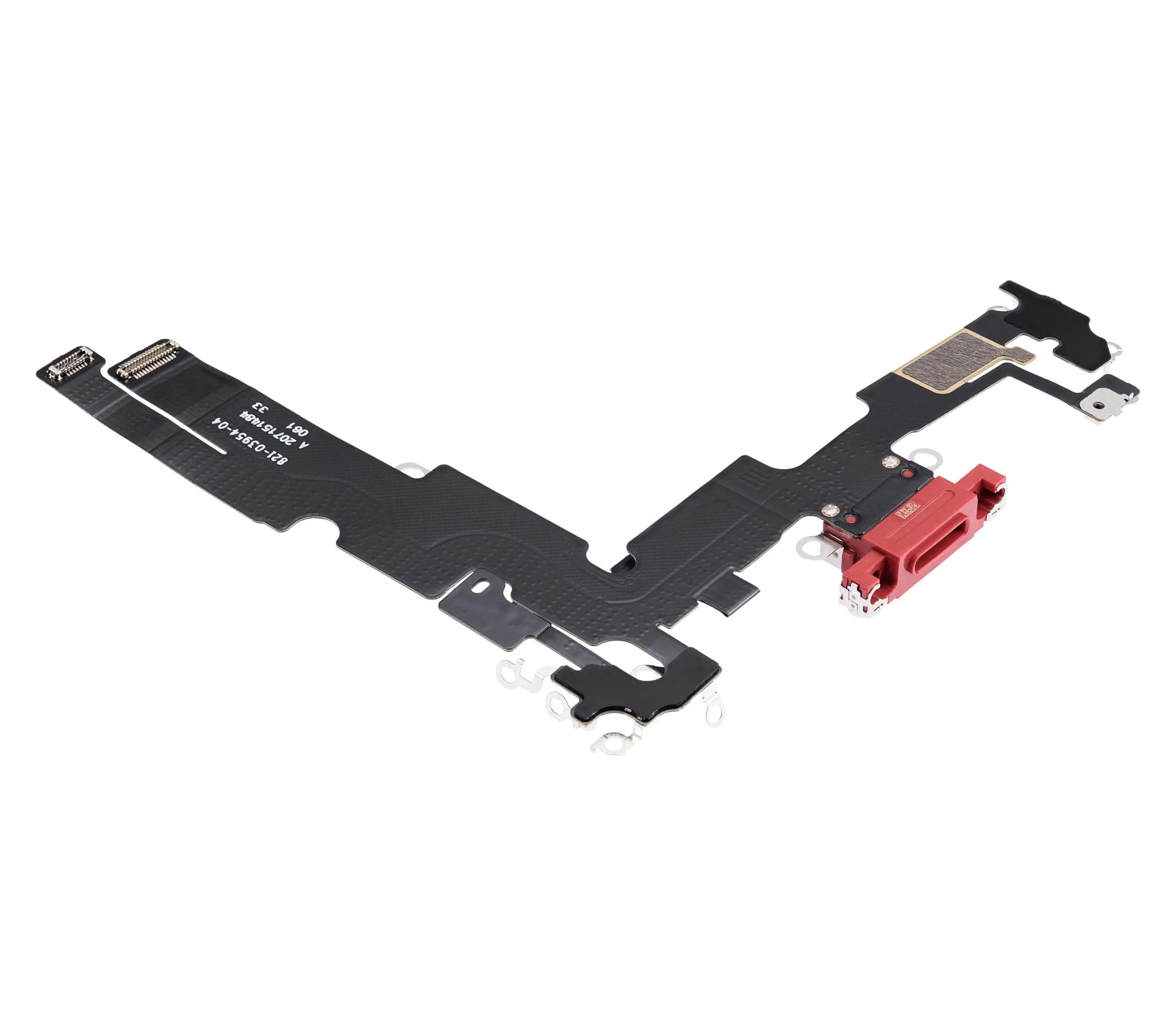 Charging Port Flex Cable For iPhone 14 Plus (Premium) (Red) - Image 4