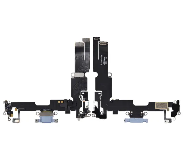Charging Port Flex Cable For iPhone 14 Plus (Premium) (Blue)