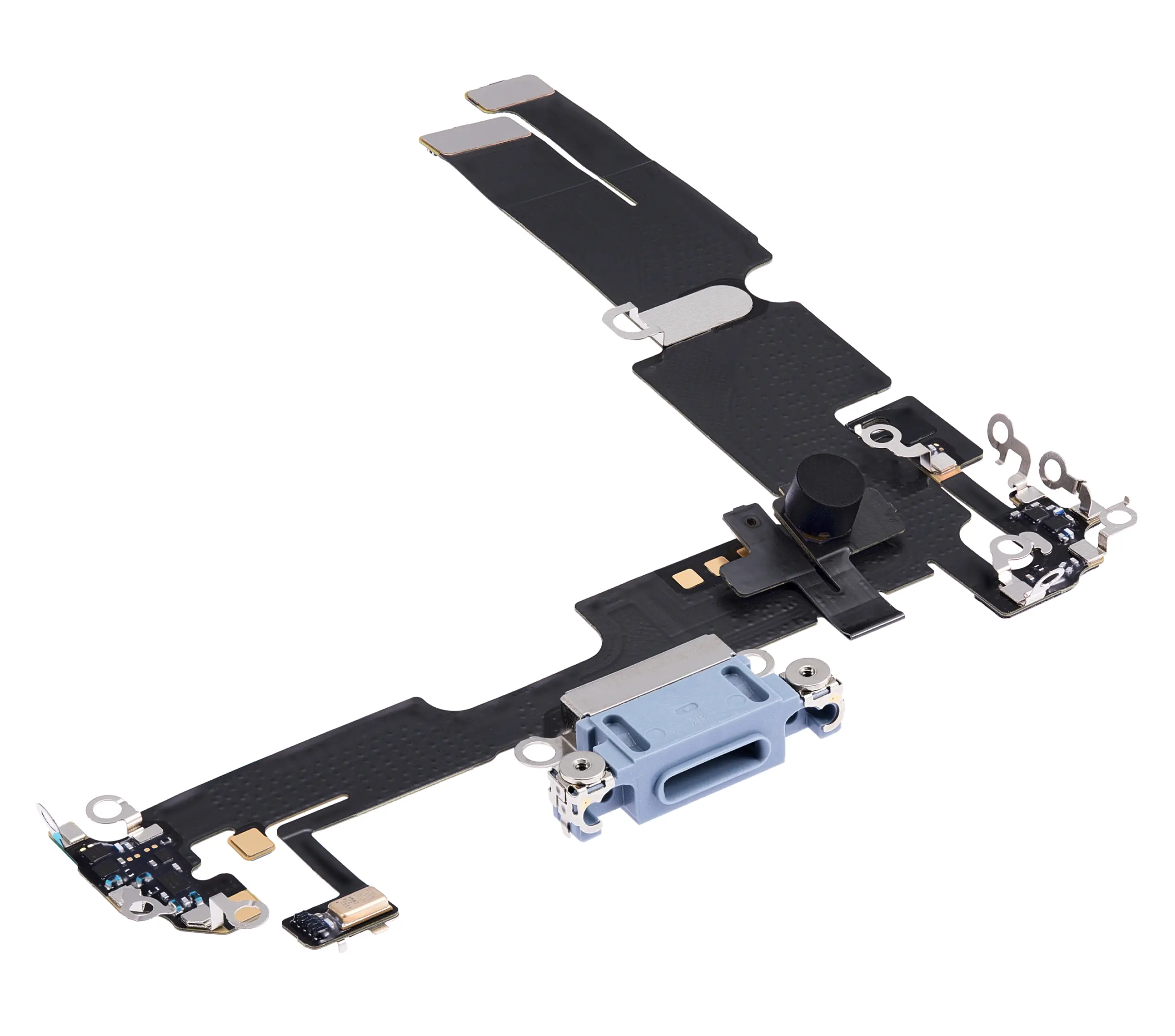 Charging Port Flex Cable For iPhone 14 Plus (Premium) (Blue) - Image 8