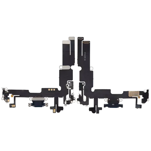 Charging Port Flex Cable For iPhone 14 Plus (Aftermarket Plus) (Midnight)