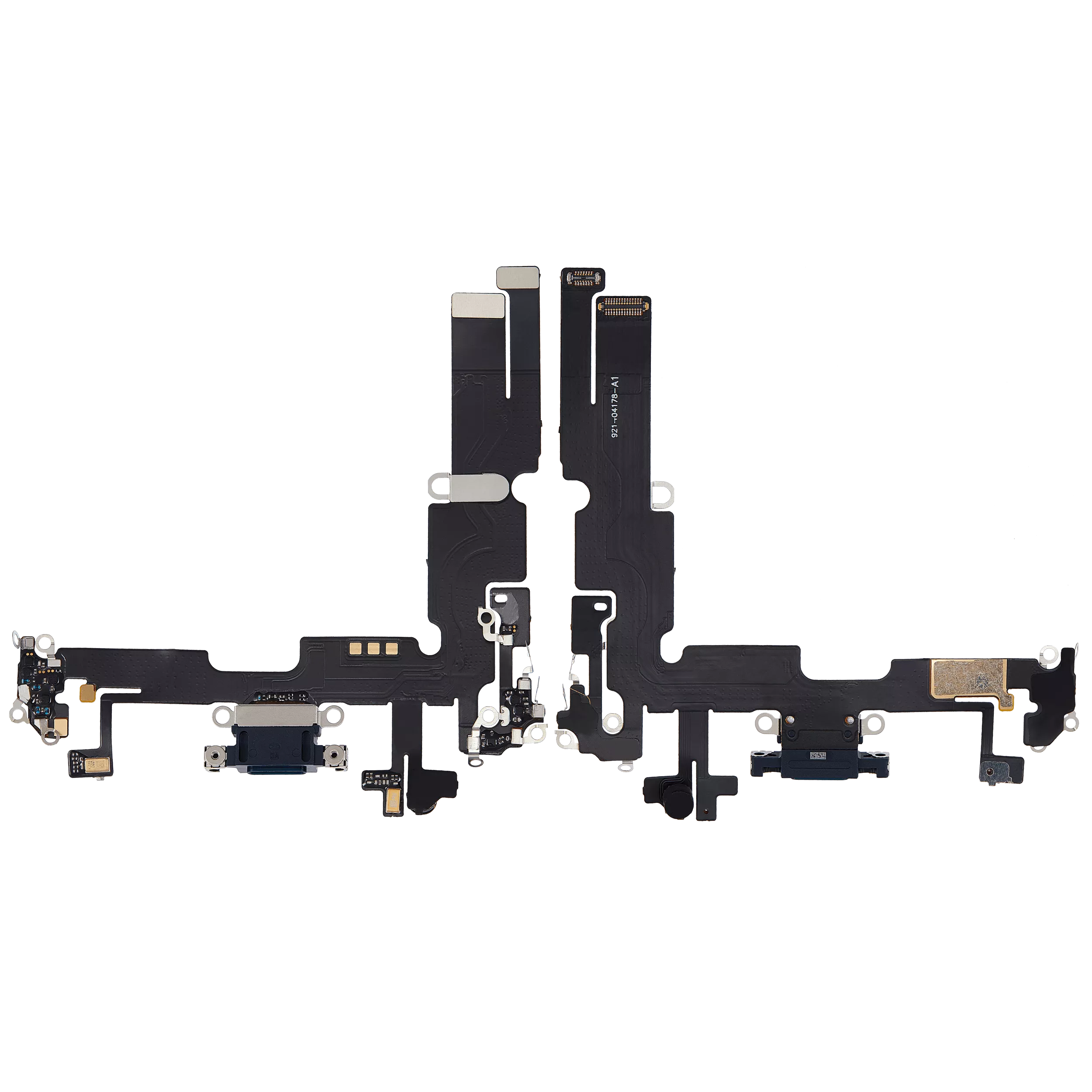 Charging Port Flex Cable For iPhone 14 Plus (Aftermarket Plus) (Midnight)