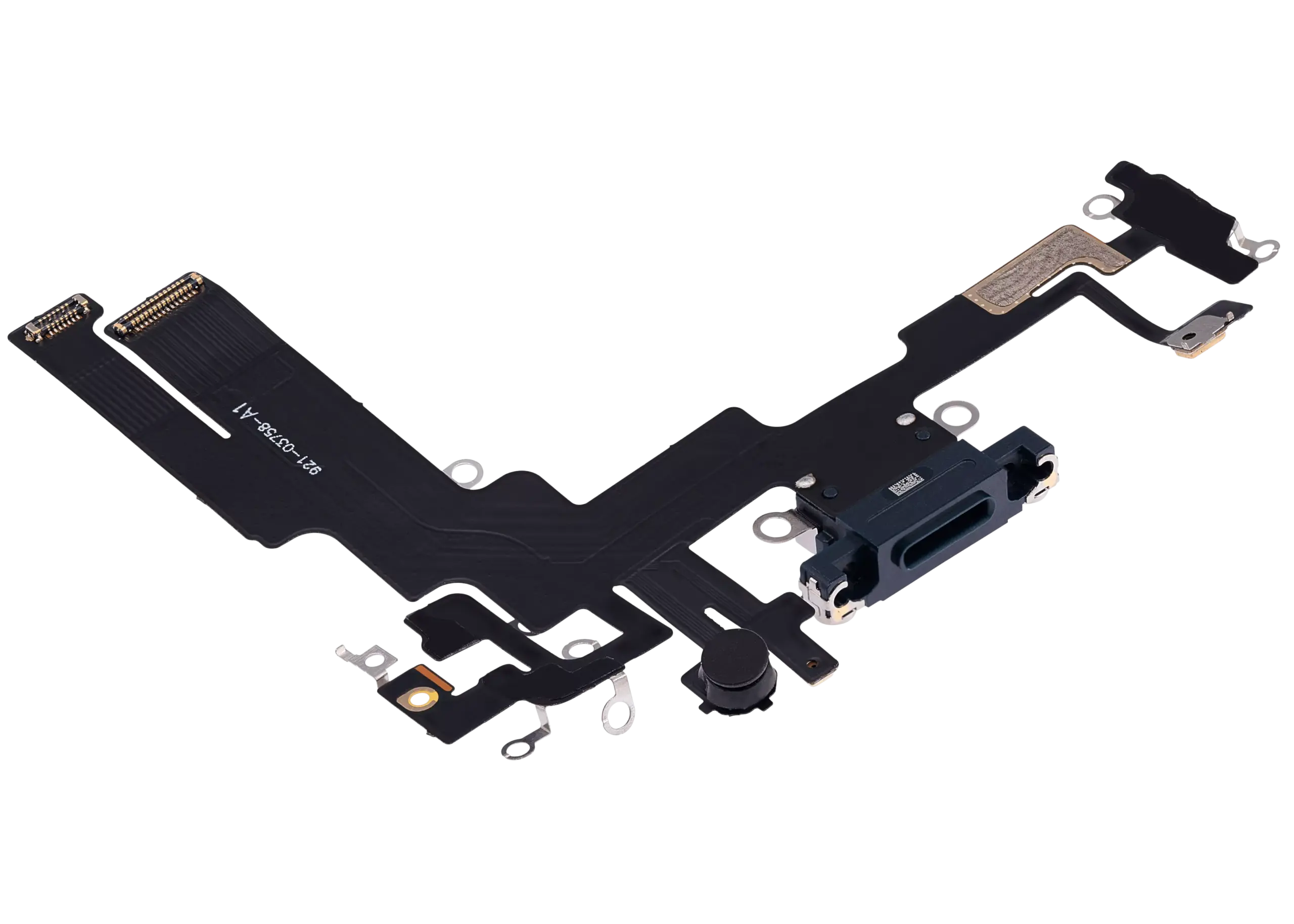 Charging Port Flex Cable For iPhone 14 (Aftermarket Plus) (Midnight) - Image 18