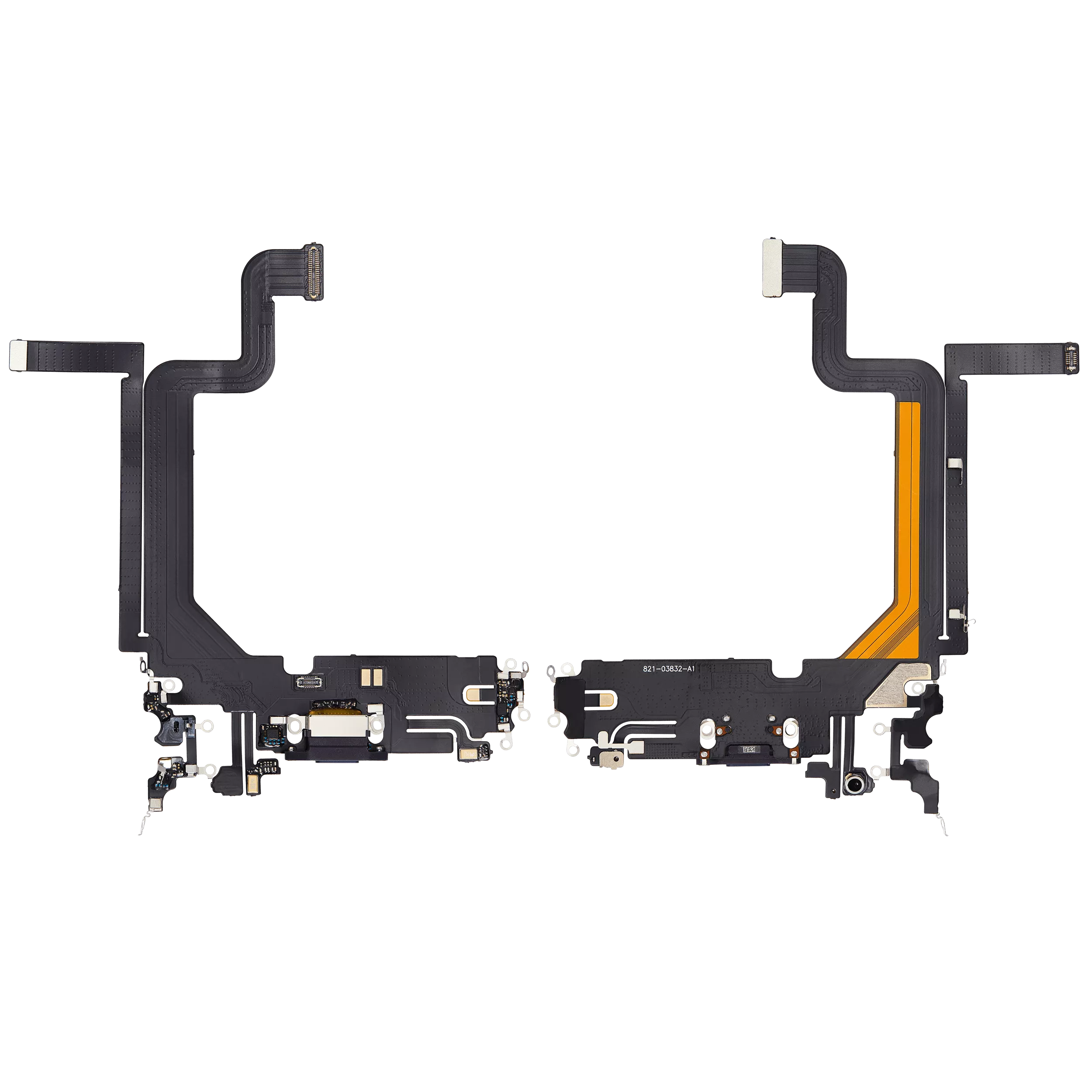 Charging Port Flex Cable For iPhone 14 Pro Max (Aftermarket Plus) (Deep Purple) - Image 16
