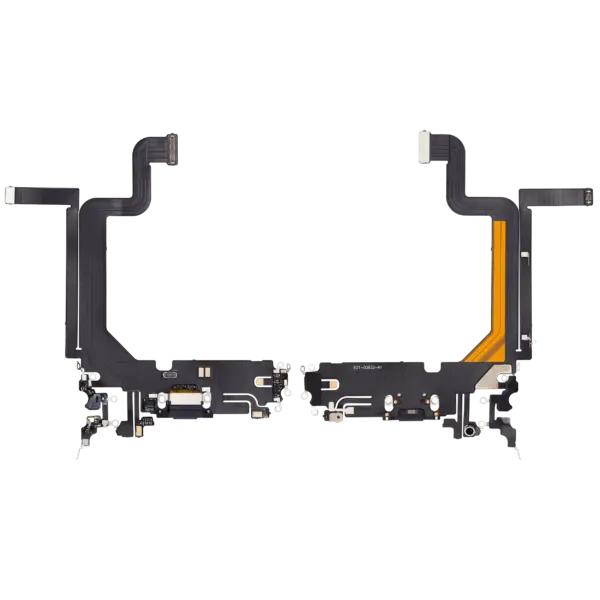 Charging Port Flex Cable For iPhone 14 Pro Max (Aftermarket Plus) (Deep Purple)