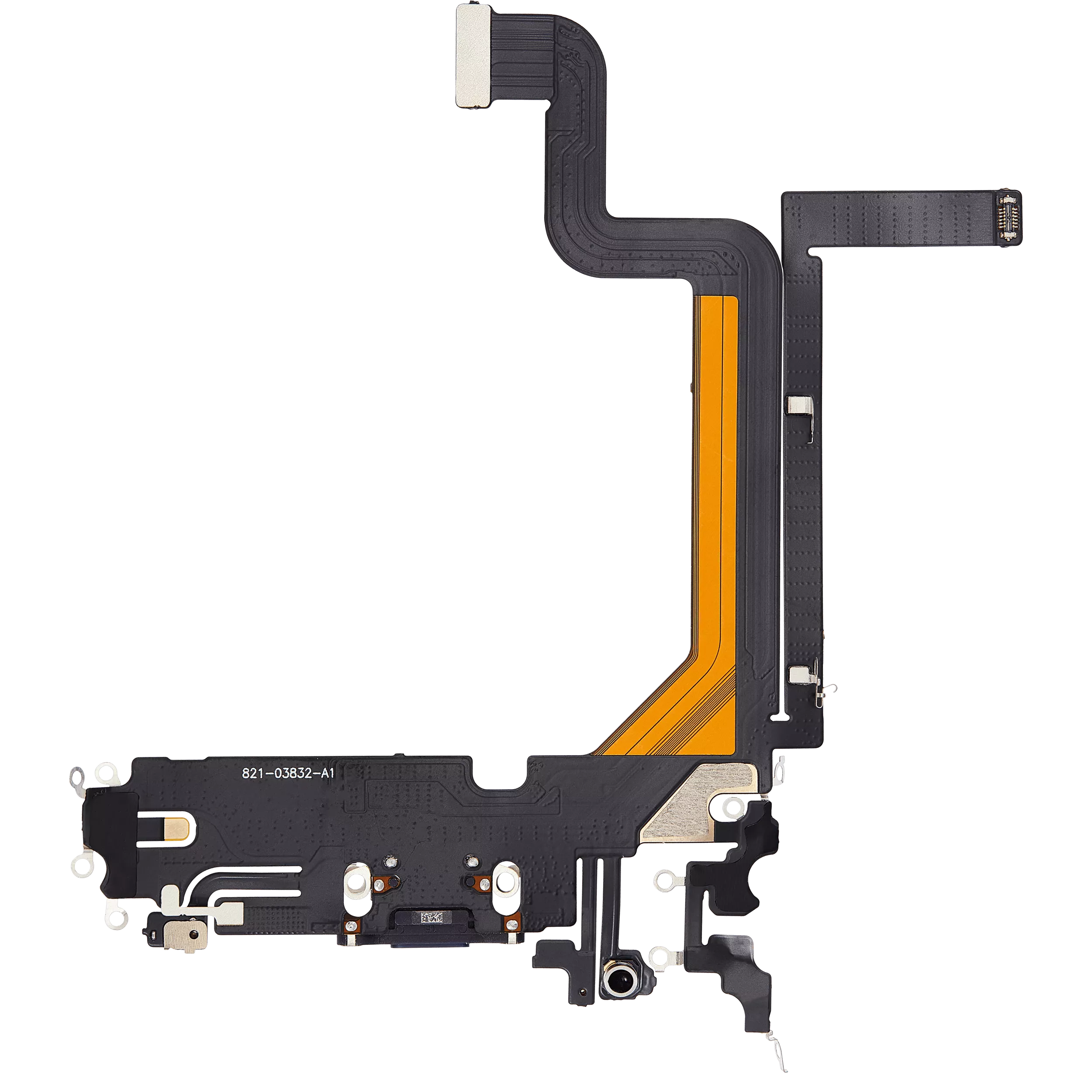 Charging Port Flex Cable For iPhone 14 Pro Max (Aftermarket Plus) (Deep Purple) - Image 7