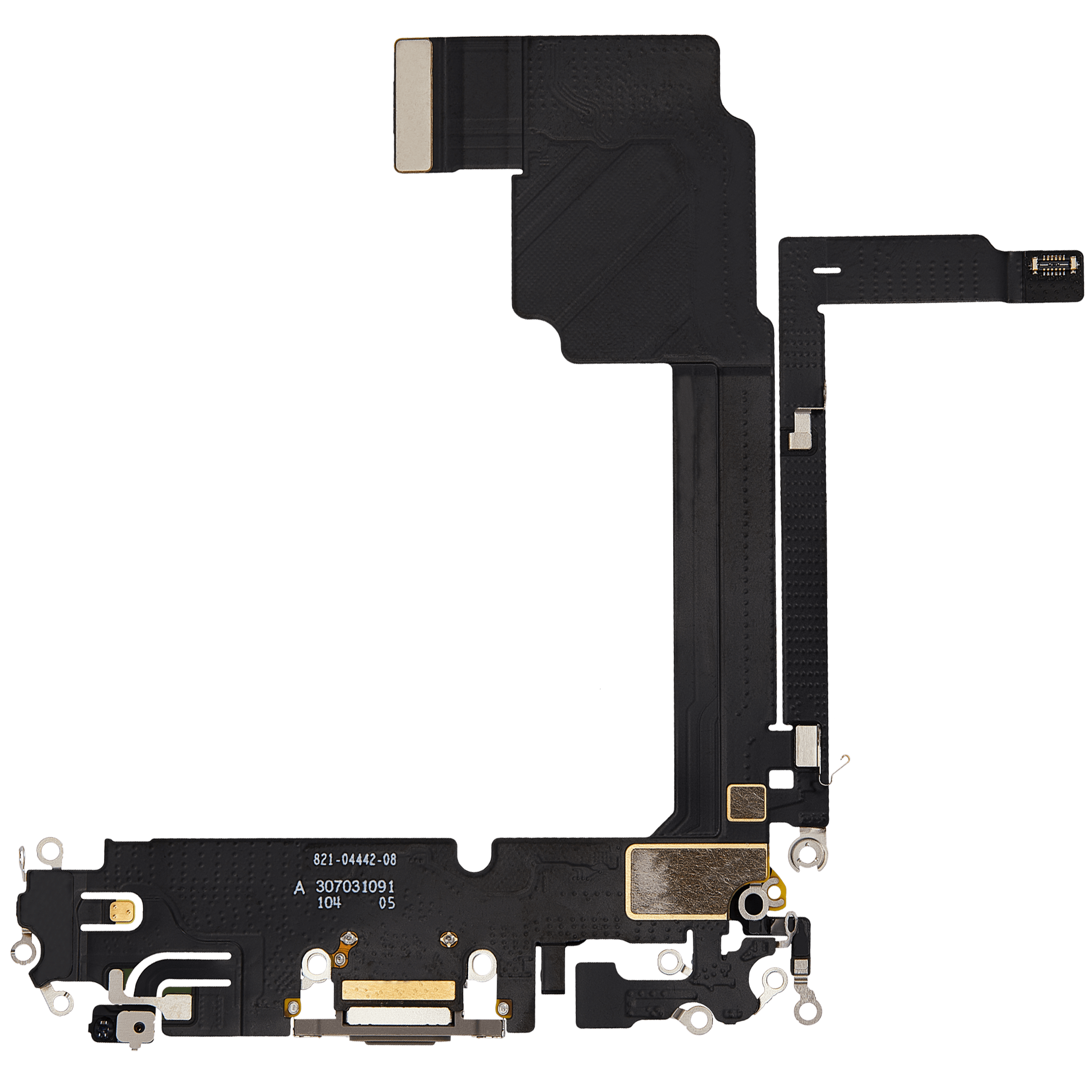 Charging Port Flex Cable For iPhone 15 Pro Max (Premium) (Natural Titanium) - Image 7