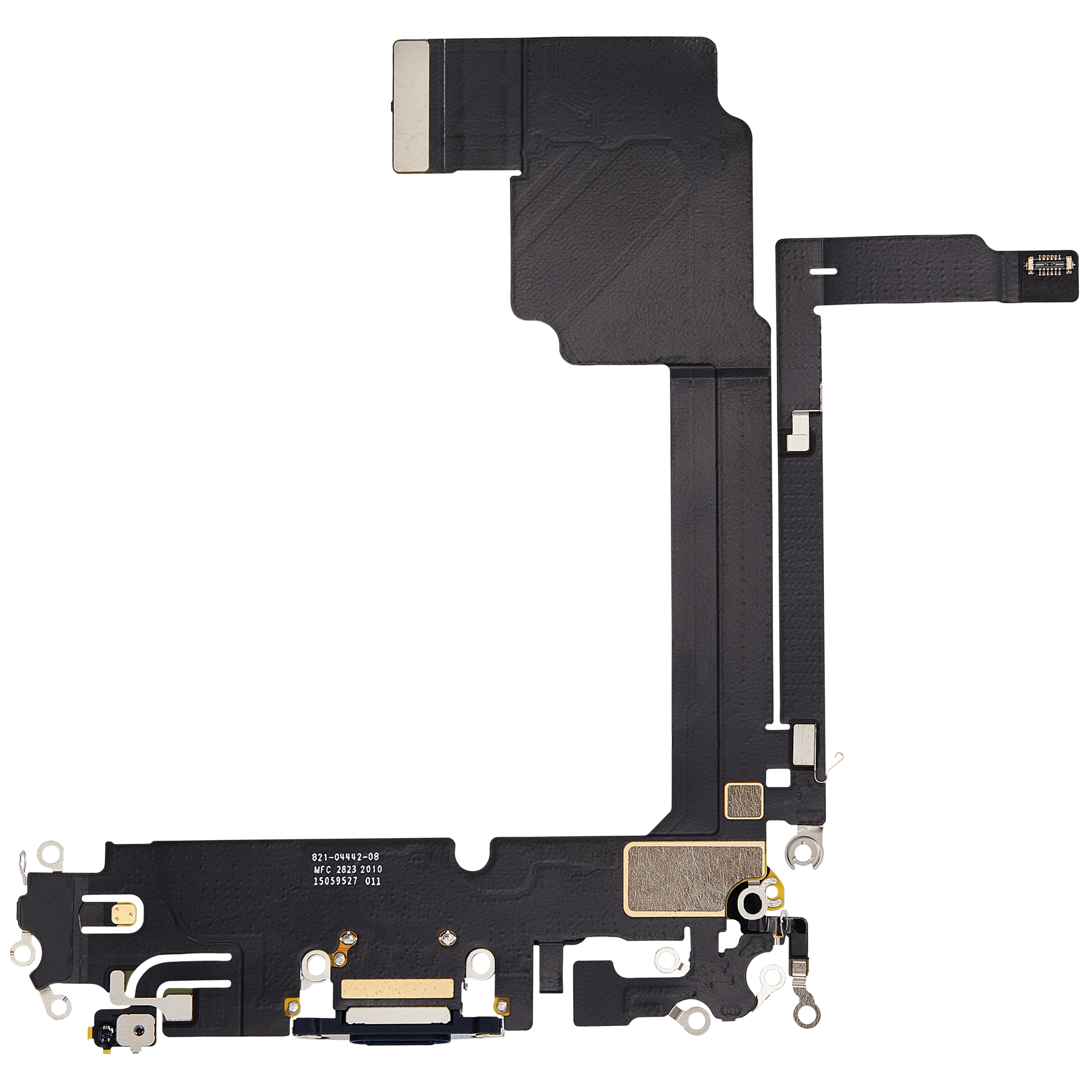 Charging Port Flex Cable For iPhone 15 Pro Max (Premium) (Blue Titanium) - Image 7