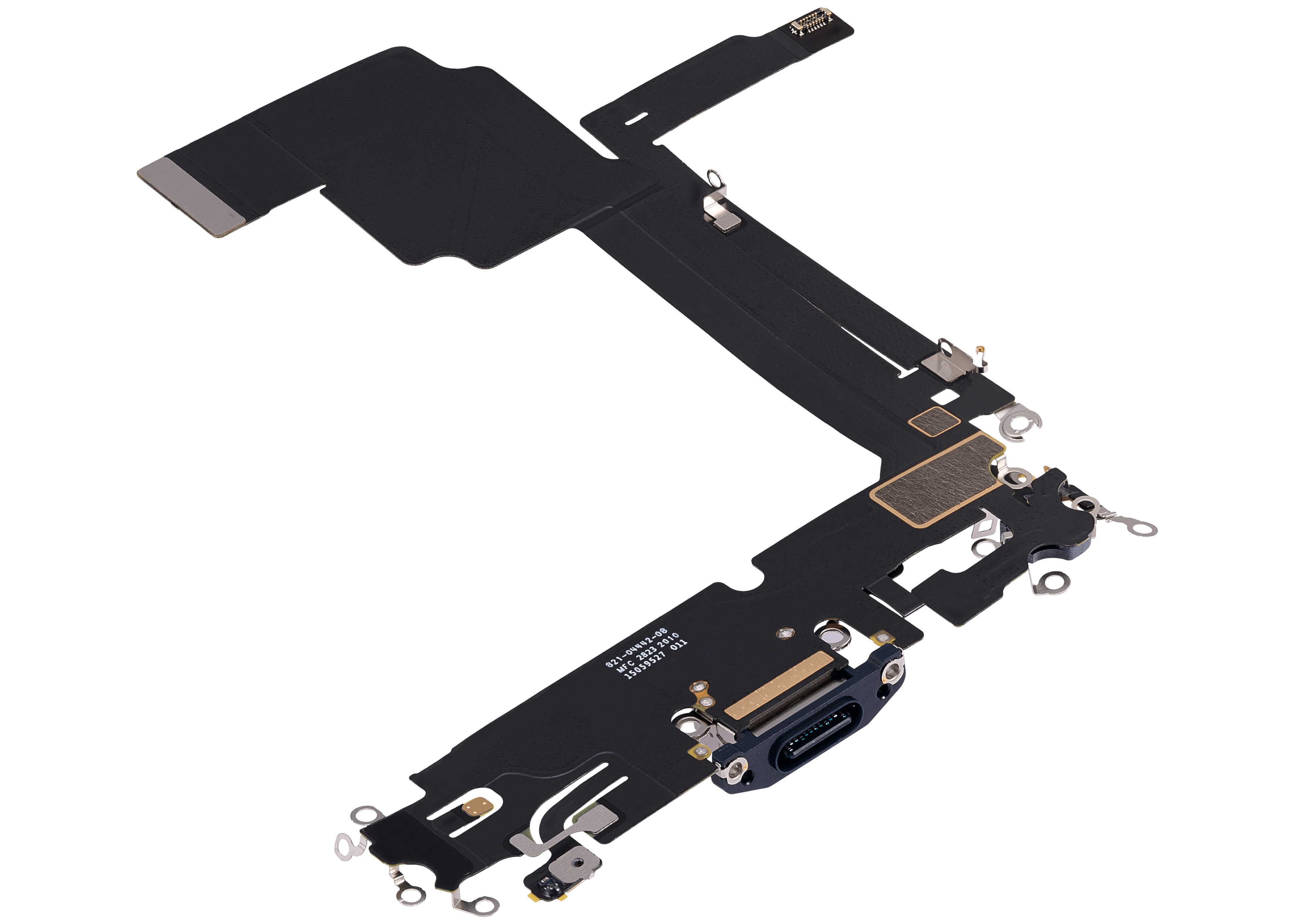 Charging Port Flex Cable For iPhone 15 Pro Max (Premium) (Blue Titanium) - Image 9