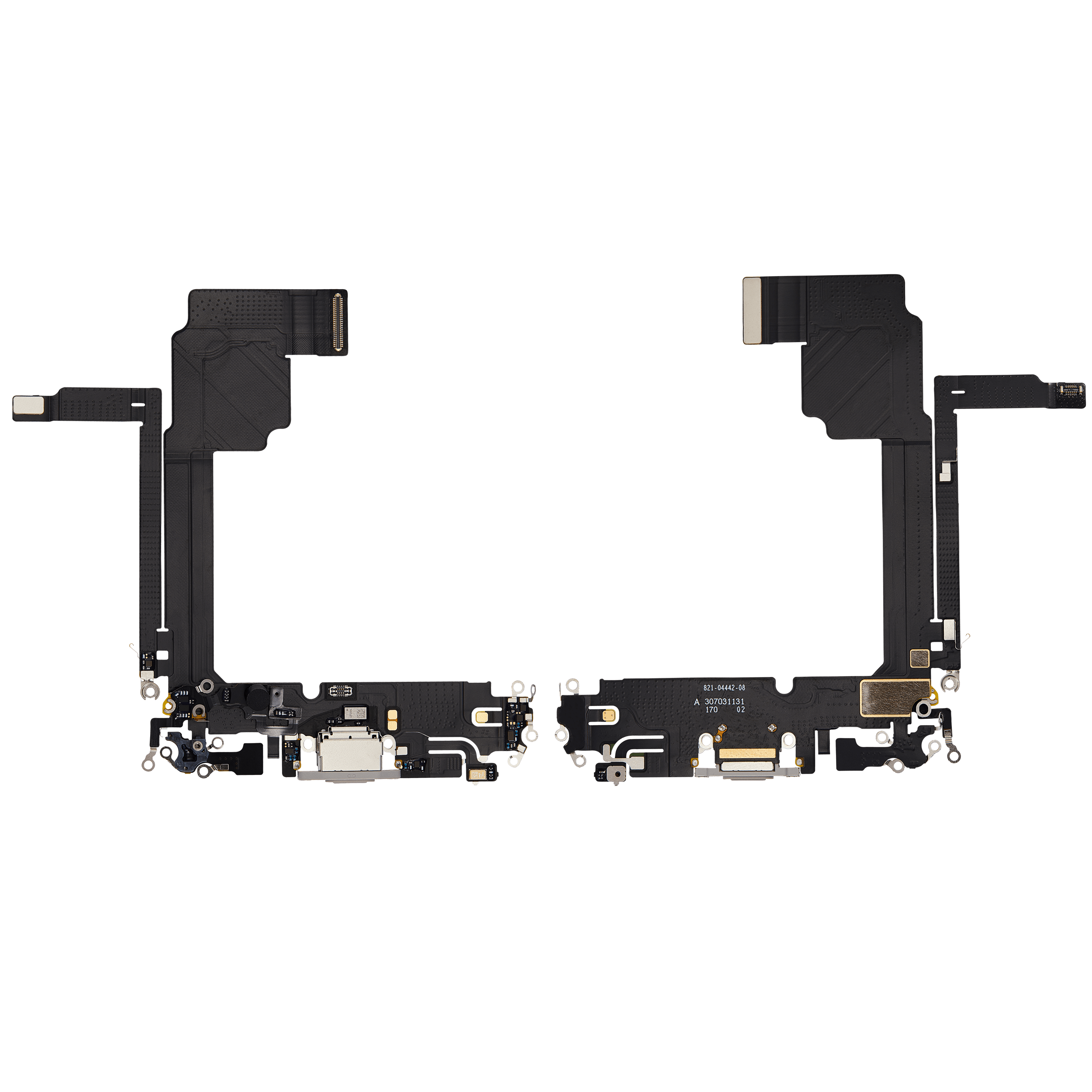 Charging Port Flex Cable For iPhone 15 Pro Max (Premium) (White Titanium) - Image 11