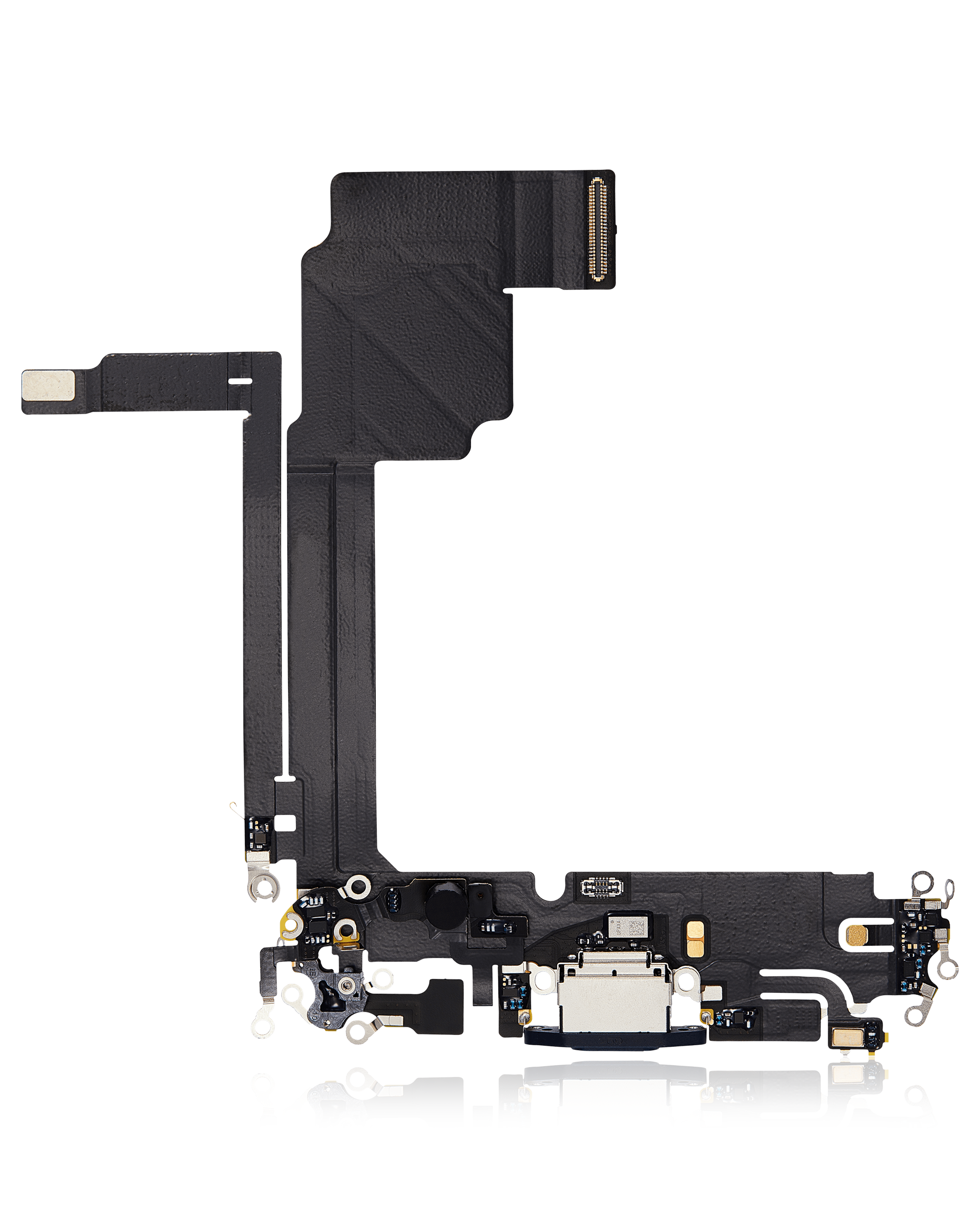 Charging Port Flex Cable For iPhone 15 Pro Max (Premium) (Blue Titanium) - Image 10