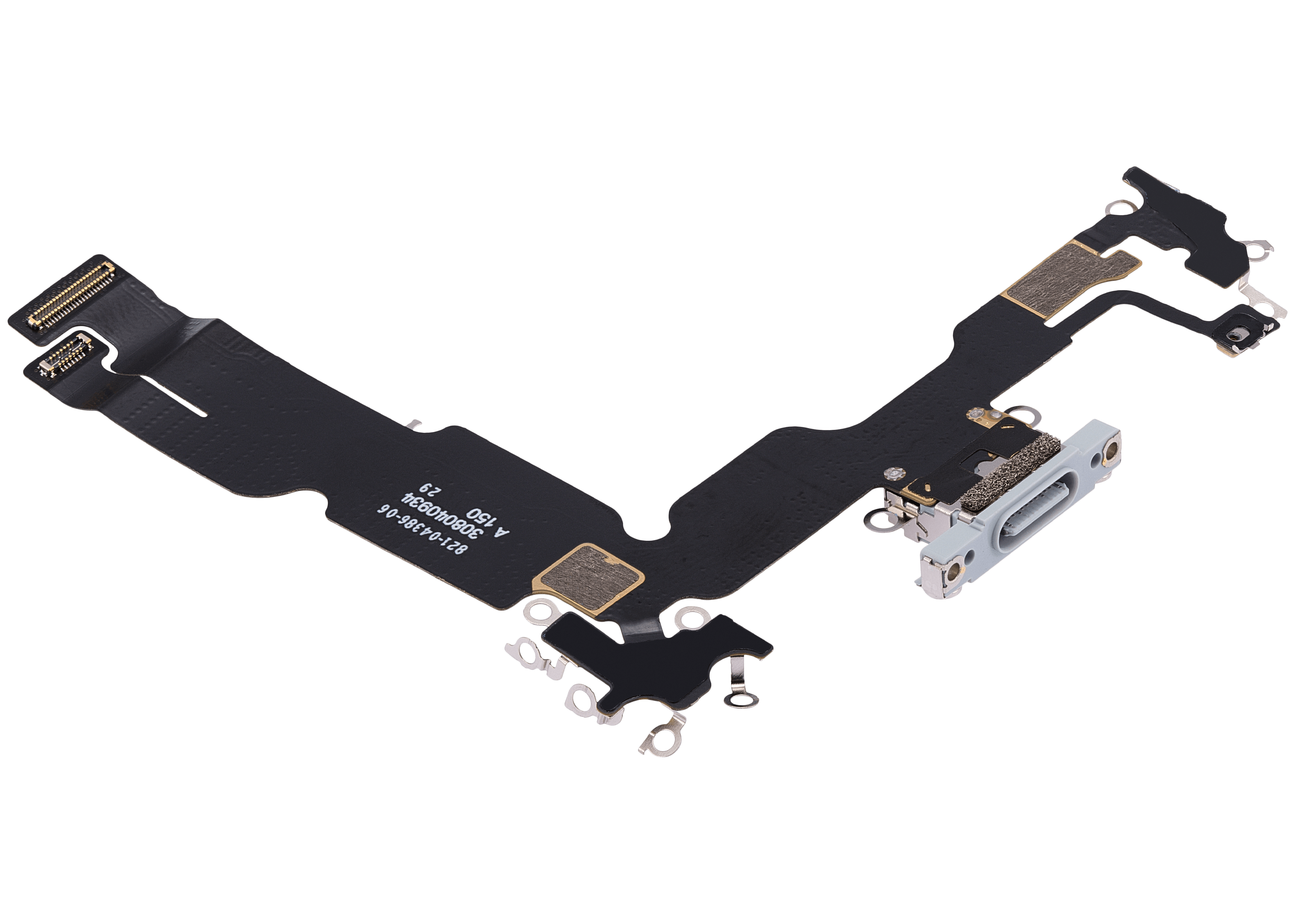 Charging Port Flex Cable For iPhone 15 Plus (Premium) (Blue) - Image 19