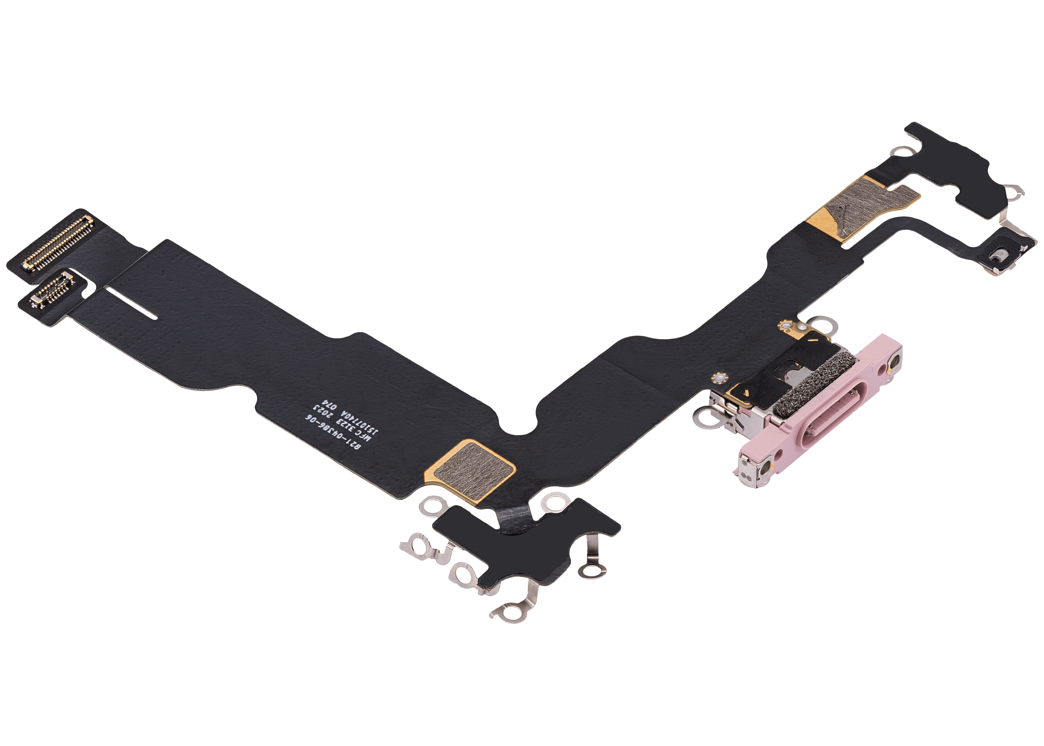 Charging Port Flex Cable For iPhone 15 Plus (Premium) (Pink) - Image 19