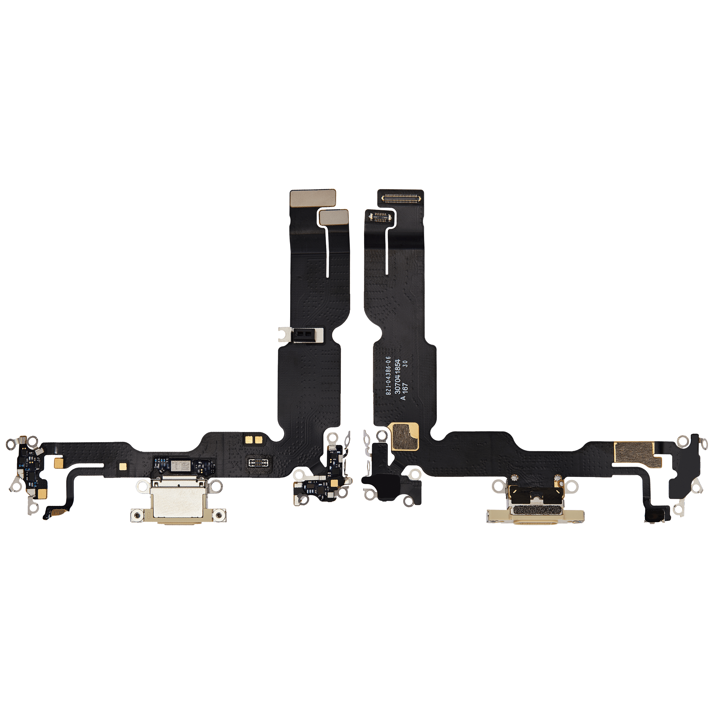 Charging Port Flex Cable For iPhone 15 Plus (Premium) (Yellow) - Image 16