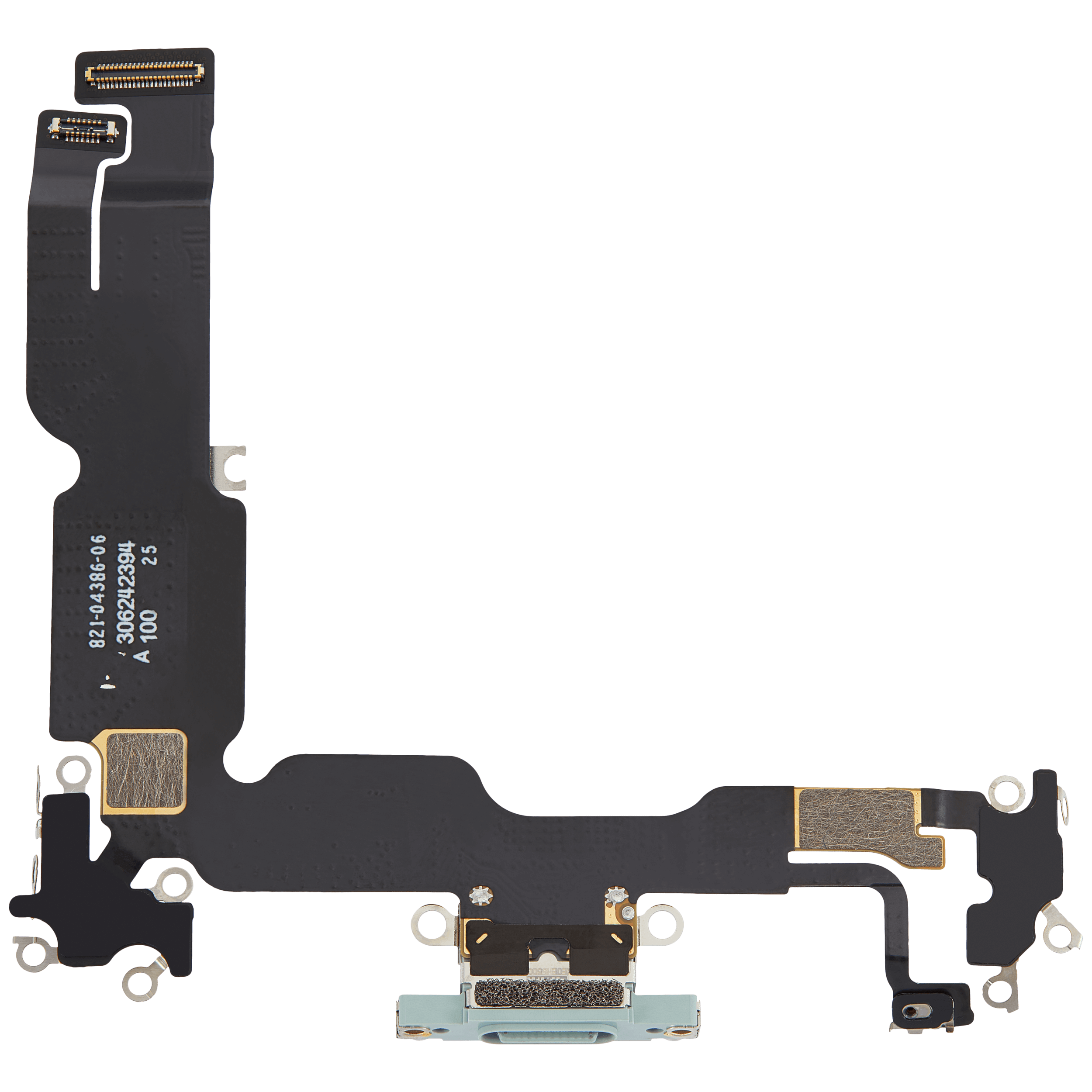 Charging Port Flex Cable For iPhone 15 Plus (Premium) (Green) - Image 17