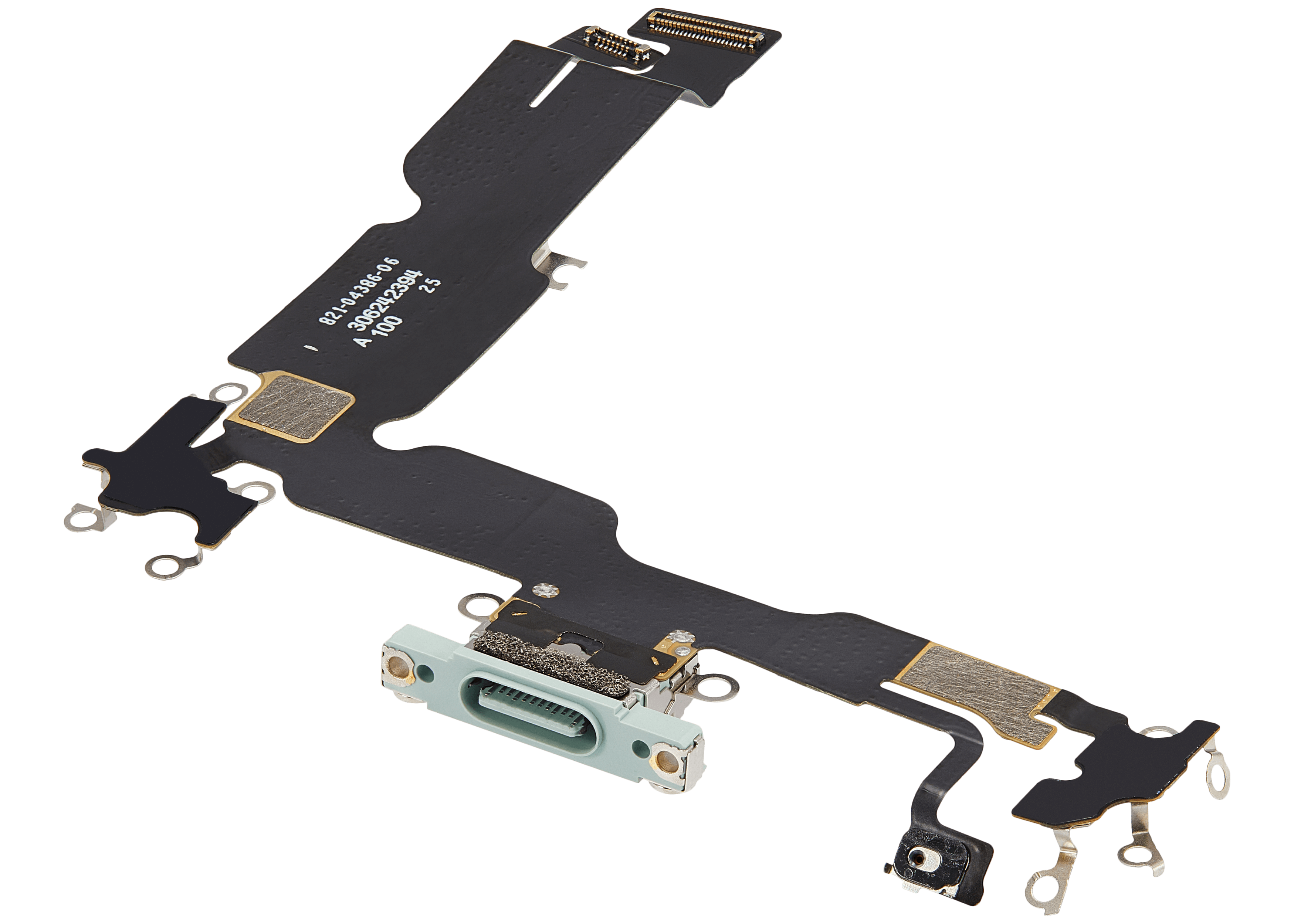 Charging Port Flex Cable For iPhone 15 Plus (Premium) (Green) - Image 18