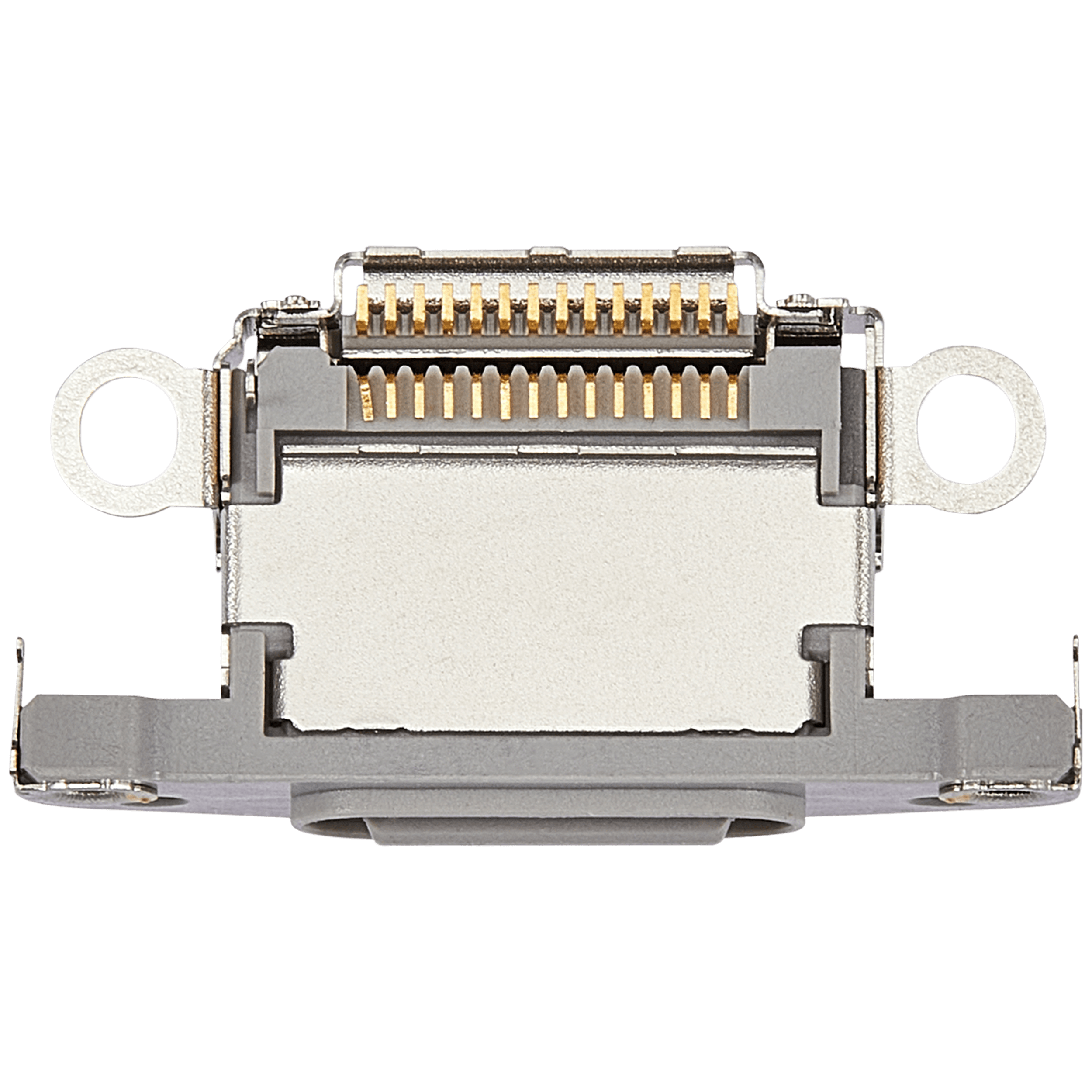 Charging Port Only For iPhone 15 Pro / 15 Pro Max (White Titanium) (10 Pack)