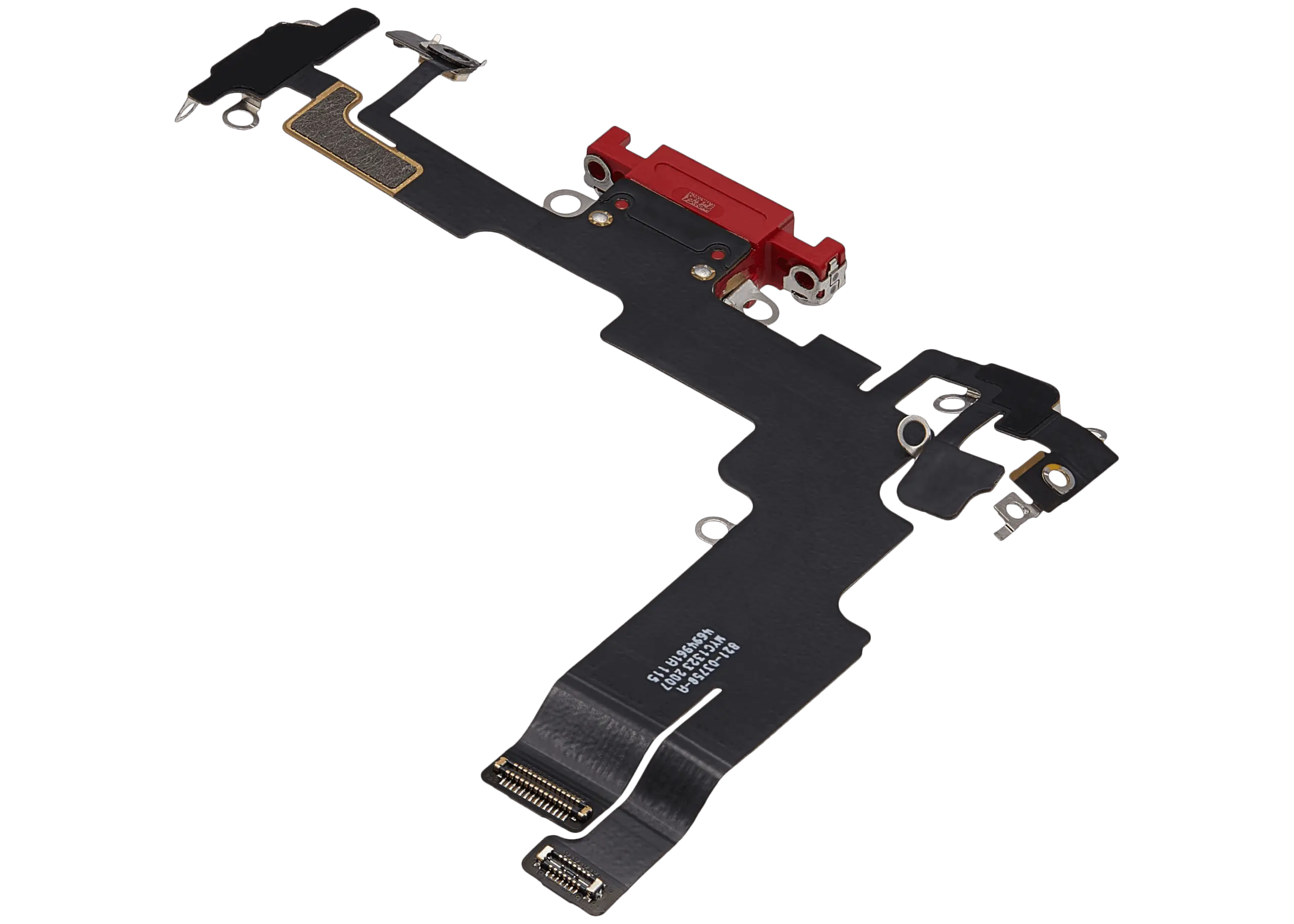 Charging Port Flex Cable For iPhone 14 (Used OEM Pull) (Red) - Image 13