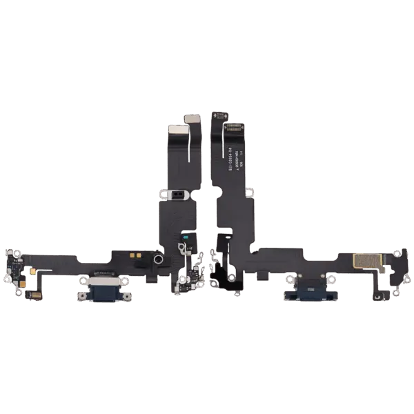 Charging Port Flex Cable For iPhone 14 Plus (Used OEM Pull) (Midnight)