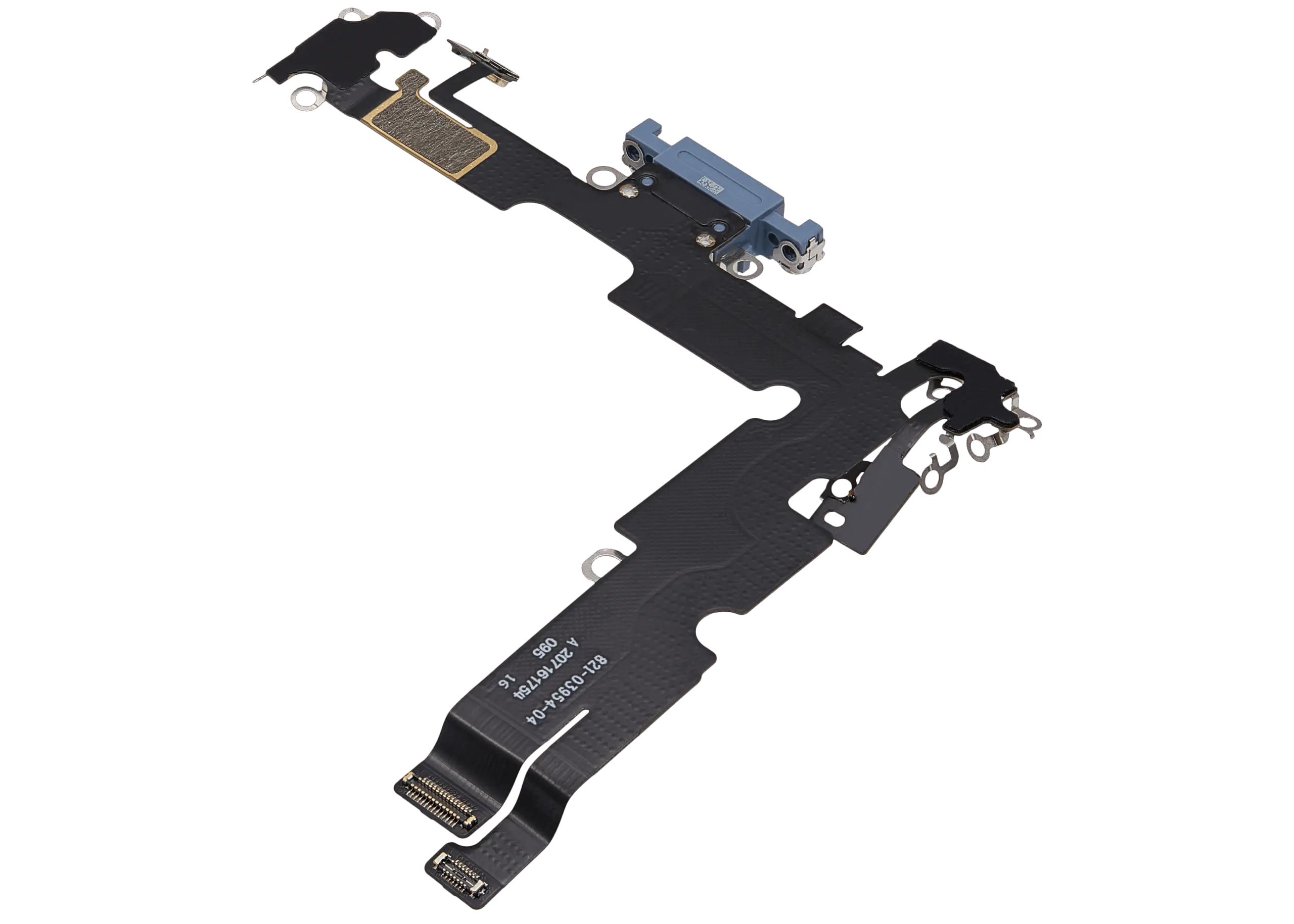 Charging Port Flex Cable For iPhone 14 Plus (Used OEM Pull) (Blue) - Image 8