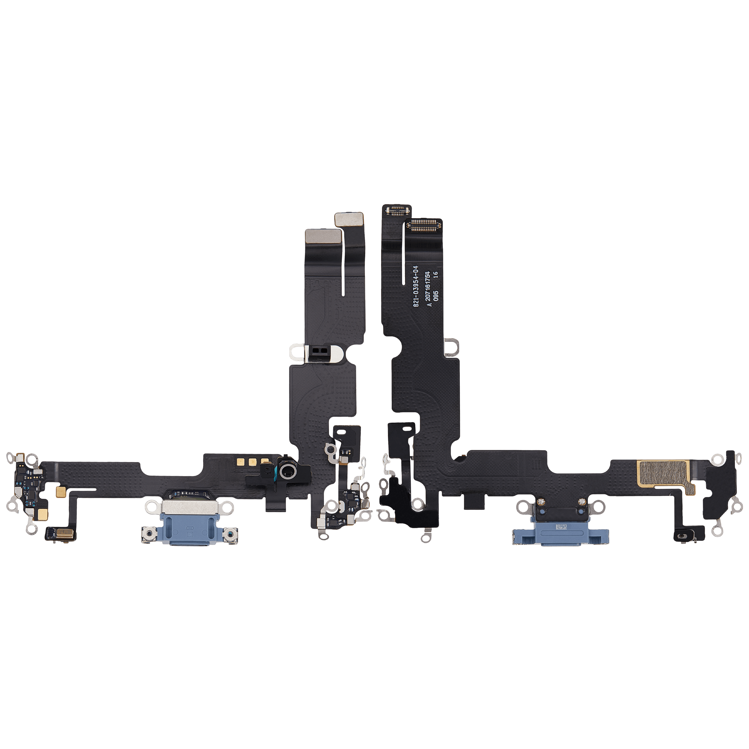 Charging Port Flex Cable For iPhone 14 Plus (Used OEM Pull) (Blue) - Image 13