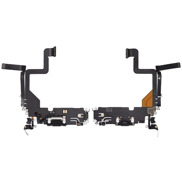 Charging Port Flex Cable For iPhone 14 Pro (Used OEM Pull) (Deep Purple)