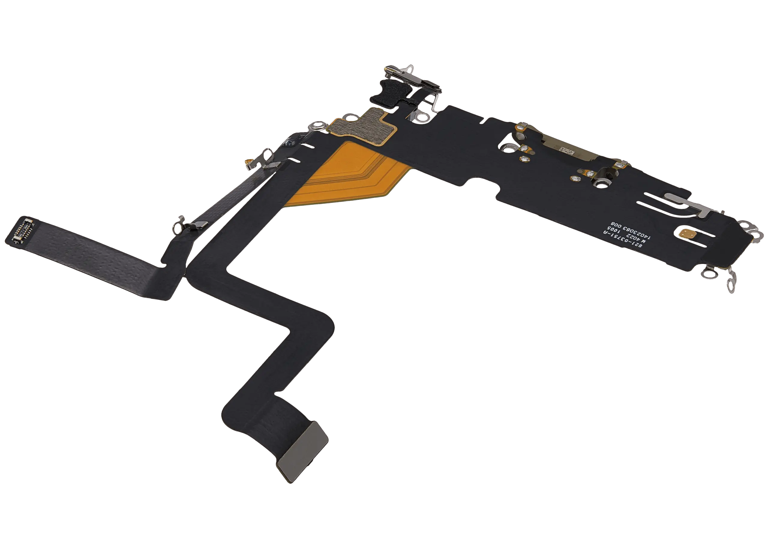 Charging Port Flex Cable For iPhone 14 Pro (Used OEM Pull) (Gold) - Image 14