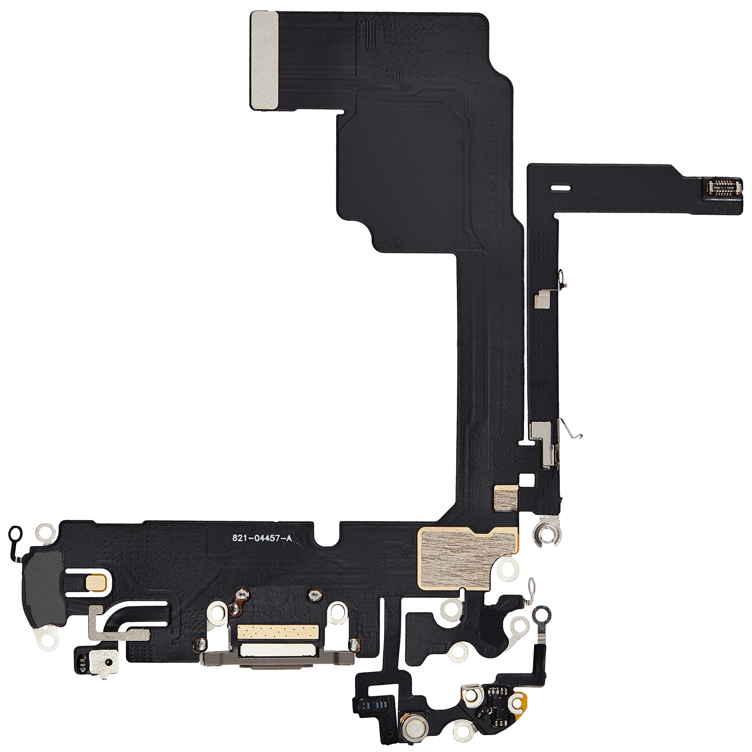 Charging Port Flex Cable For iPhone 15 Pro (Aftermarket Plus) (Natural Titanium) - Image 17