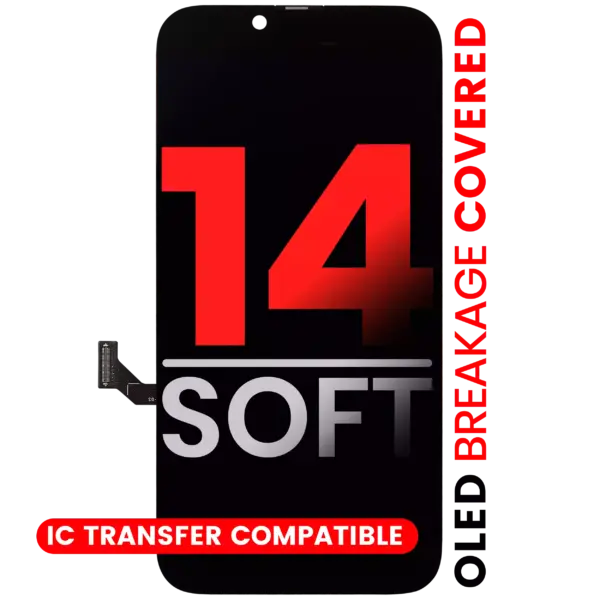 OLED Assembly For iPhone 14 (Aftermarket Pro: XO7 Soft)