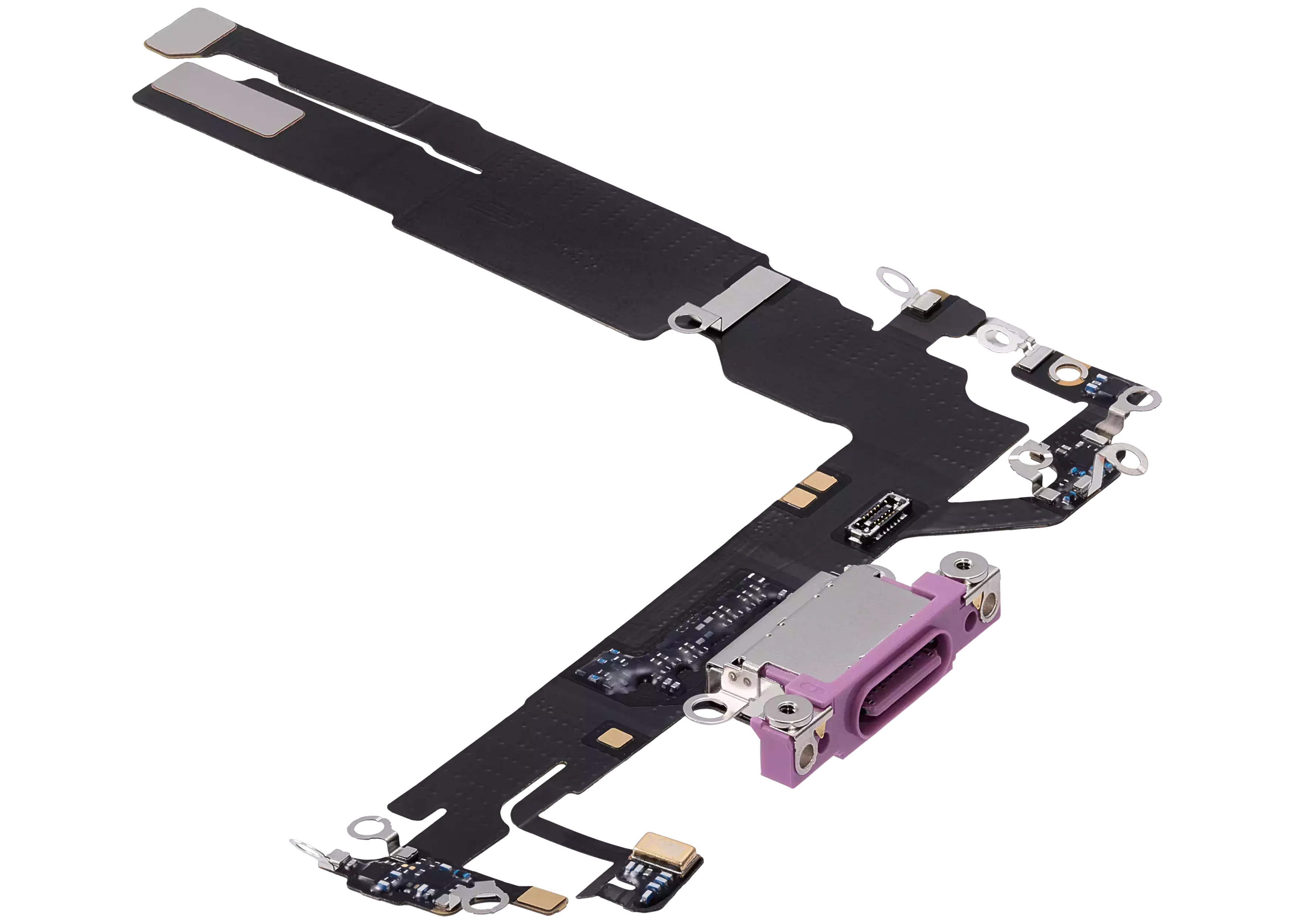 Charging Port Flex Cable For iPhone 16 (Premium) (Pink) - Image 19