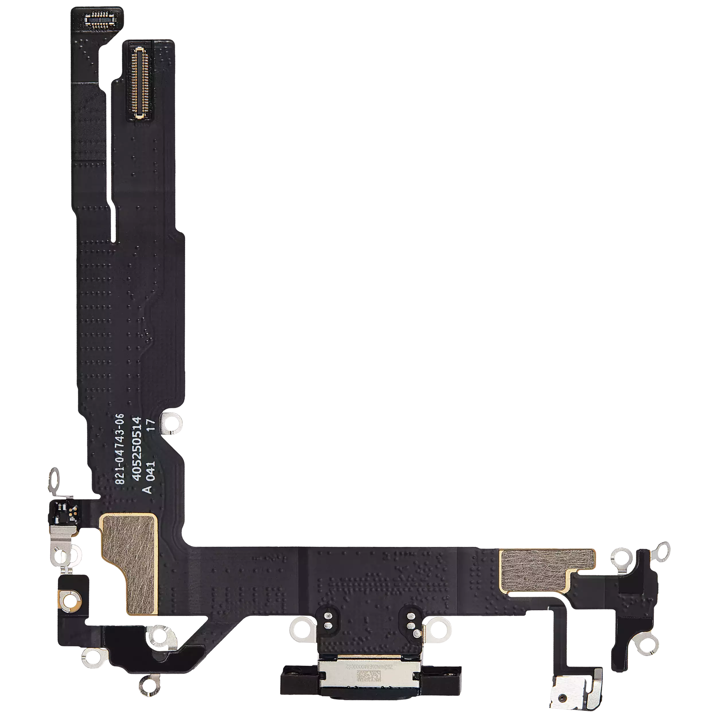 Charging Port Flex Cable For iPhone 16 (Premium) (Black) - Image 7