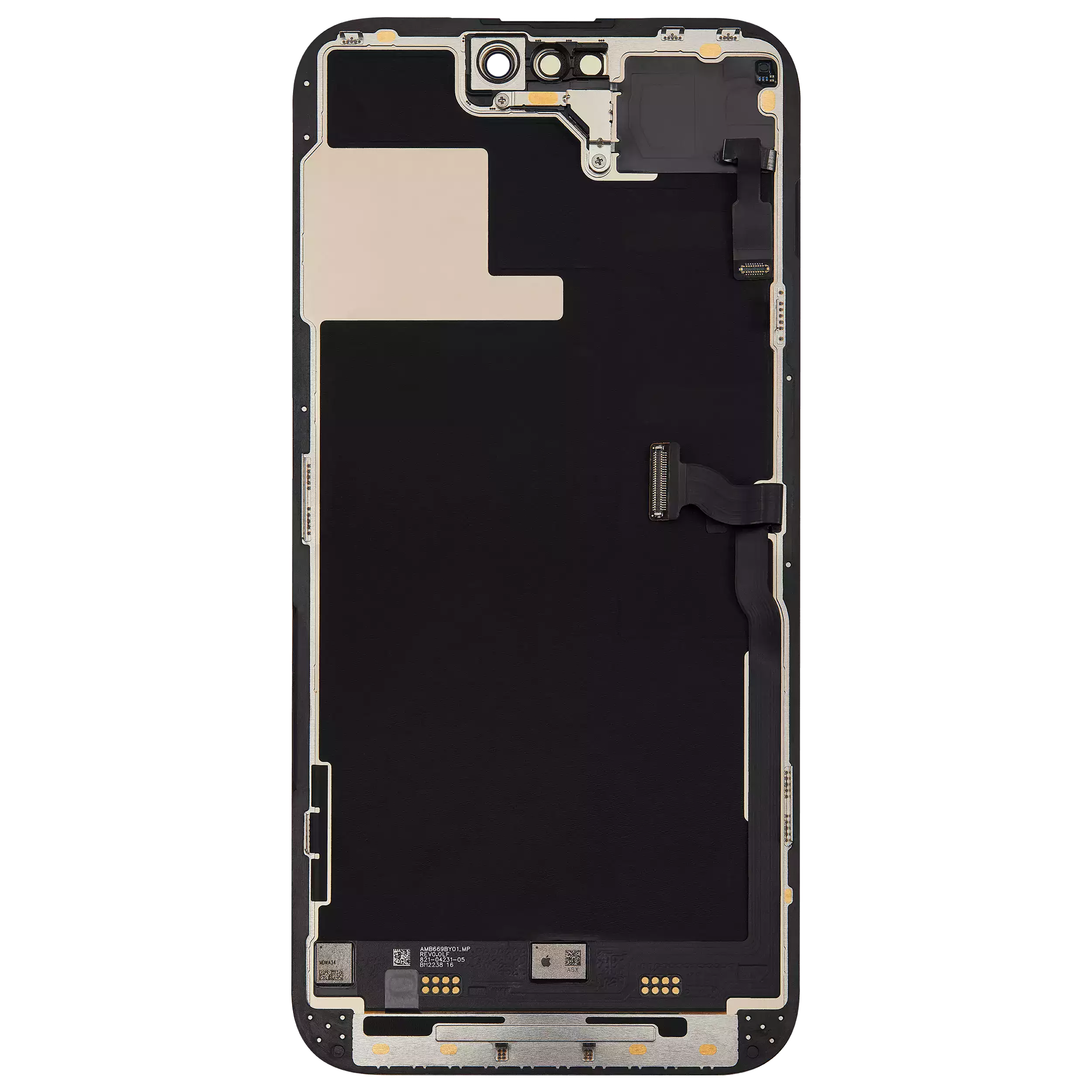 OLED Assembly With Proximity Sensor Flex Pre-Installed For iPhone 14 Pro Max (Service Pack)